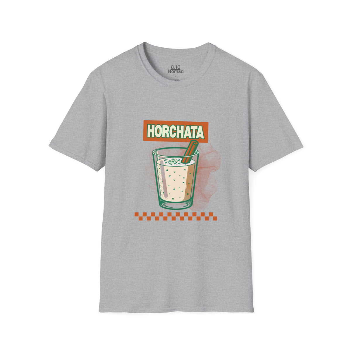 Horchata Drink Tee - Retro Illustration Graphic T-Shirt