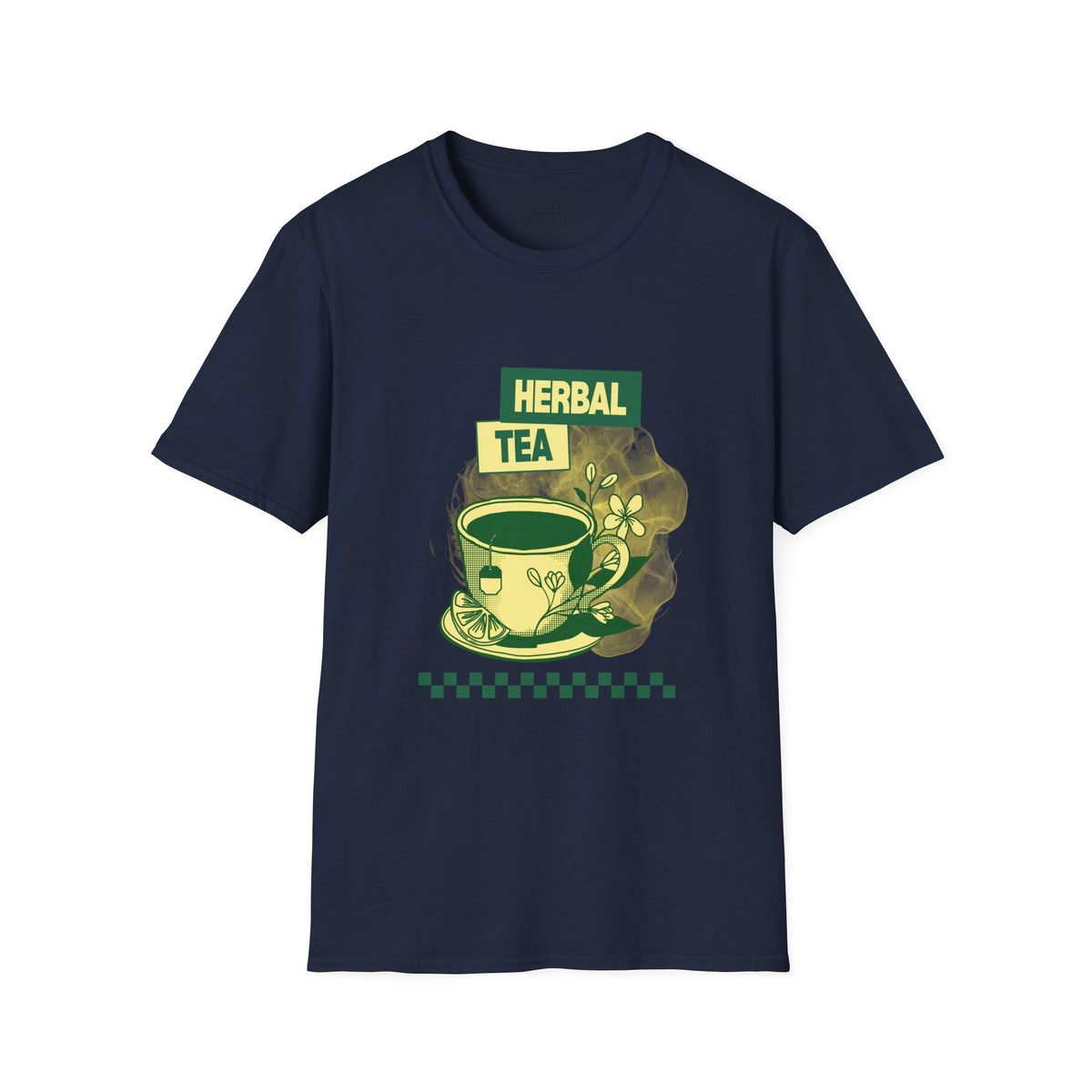 Herbal Tea Tee - Retro Illustration Graphic T-Shirt