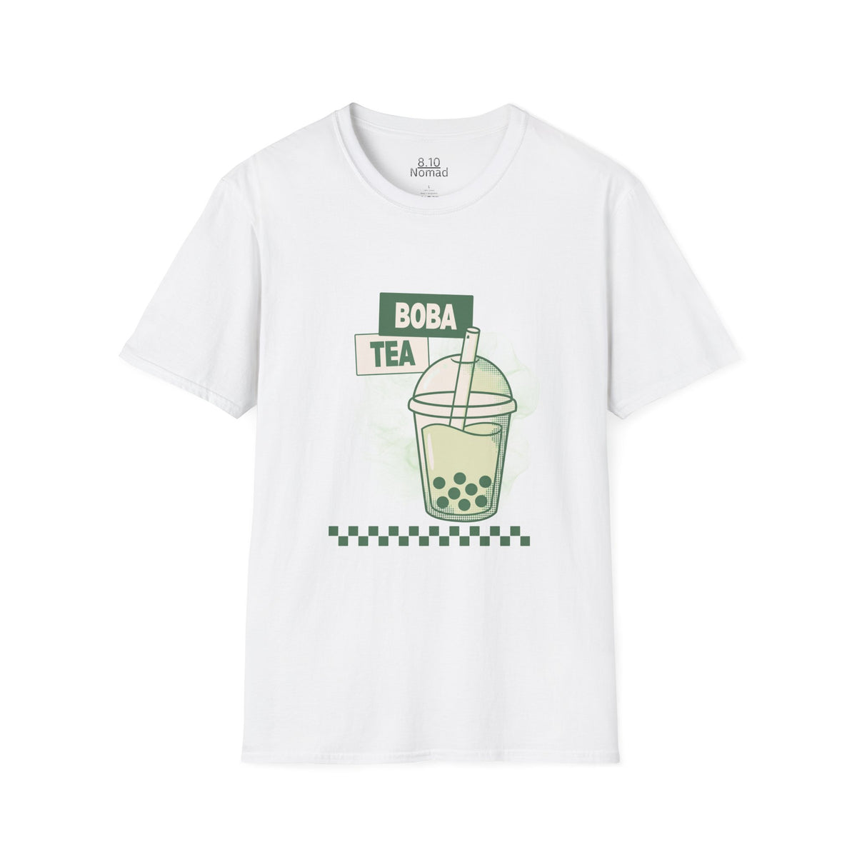 Boba Tea Cup Tee - Retro Illustration Graphic T-Shirt