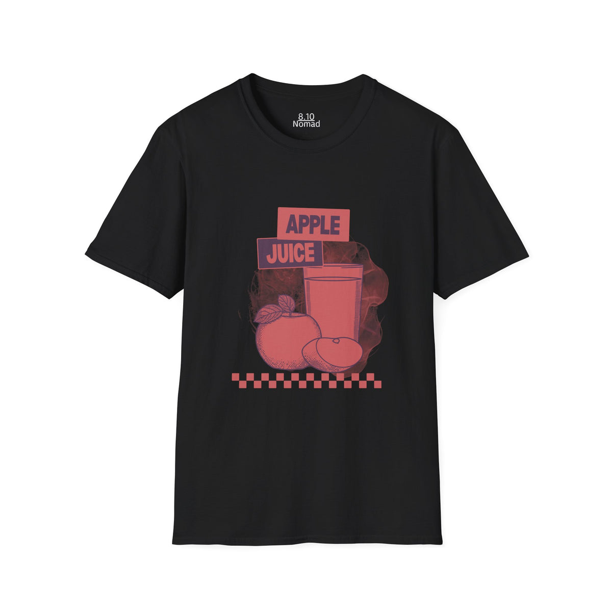 Apple Juice Tee - Retro Illustration Graphic T-Shirt