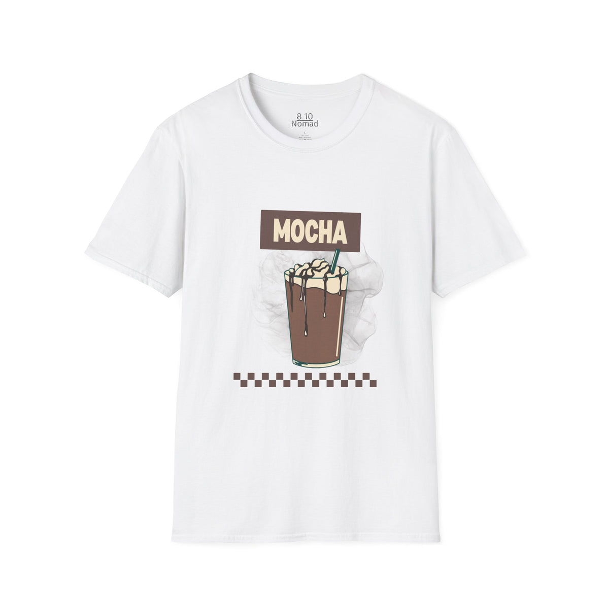 Mocha Tee - Retro Illustration Graphic T-Shirt