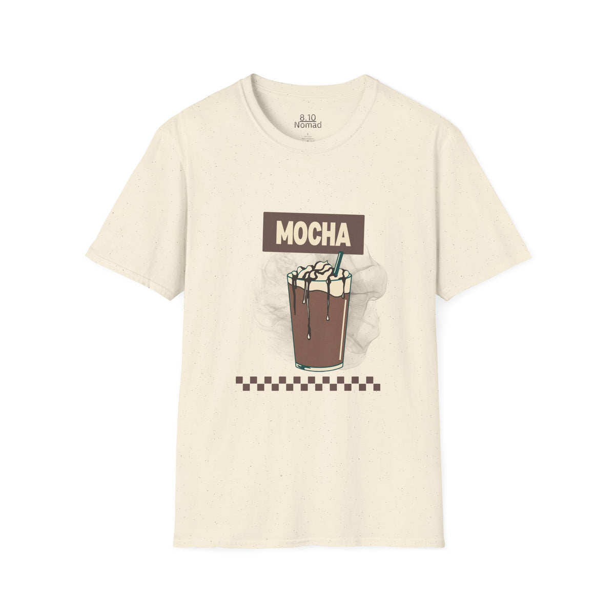 Mocha Tee - Retro Illustration Graphic T-Shirt