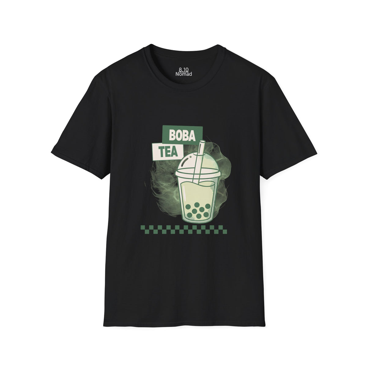 Boba Tea Cup Tee - Retro Illustration Graphic T-Shirt