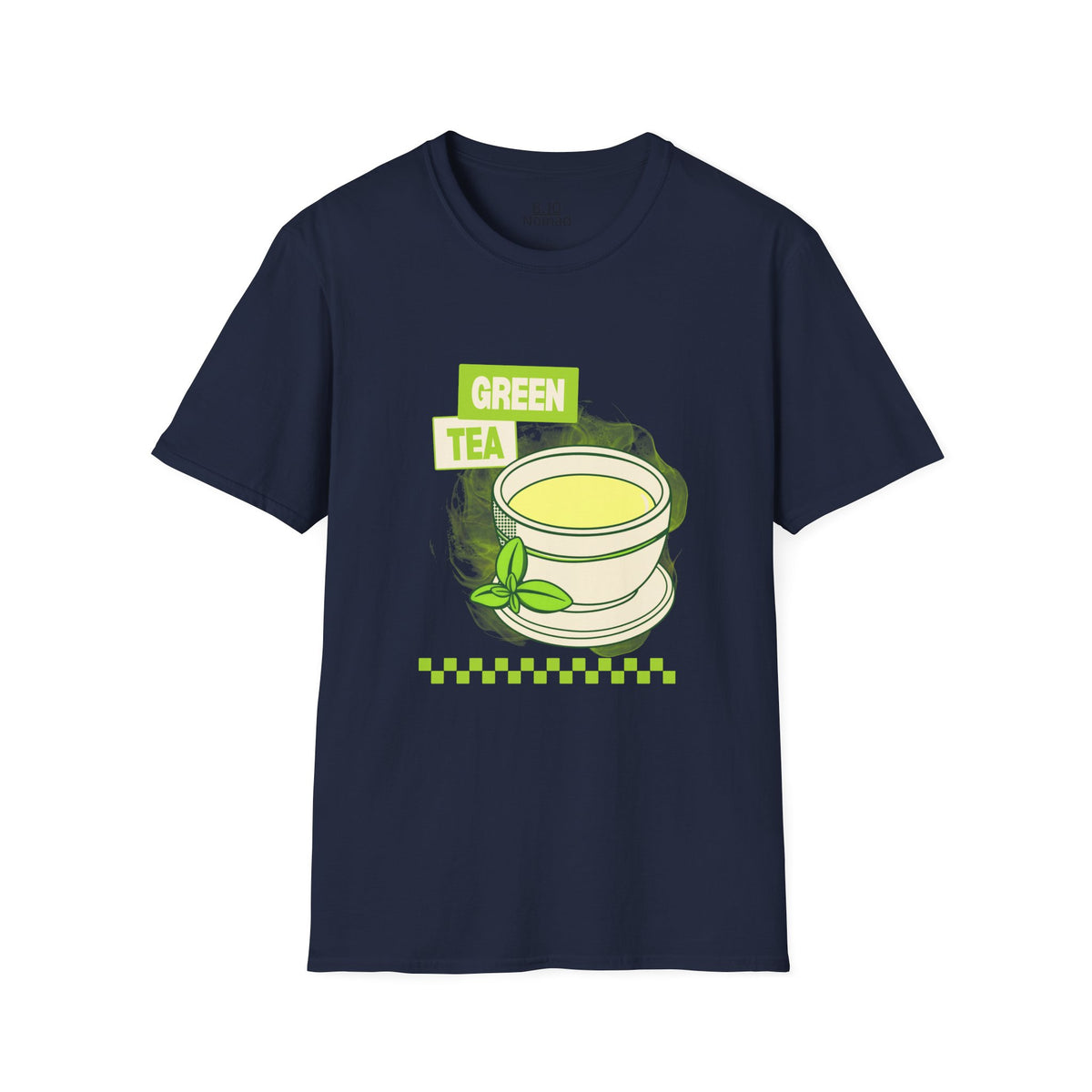 Green Tea Tee - Retro Illustration Graphic T-Shirt