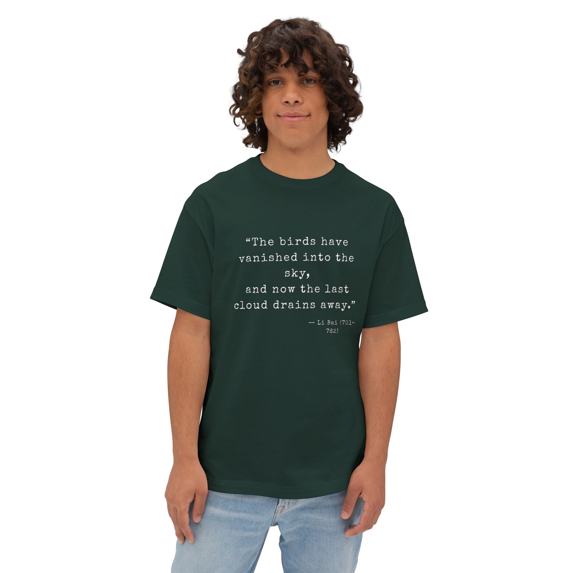 Tranquil Sky Tee - 8.10 Nomad Graphic Tee for Peaceful Reflection