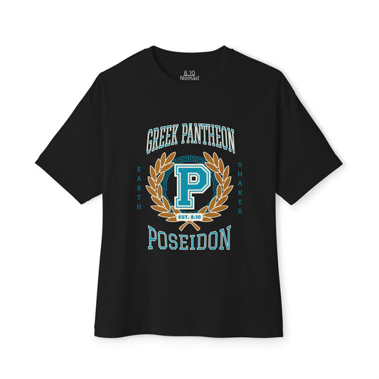 Poseidon Mythology Graphic Tee — Greek Pantheon Inspired Design