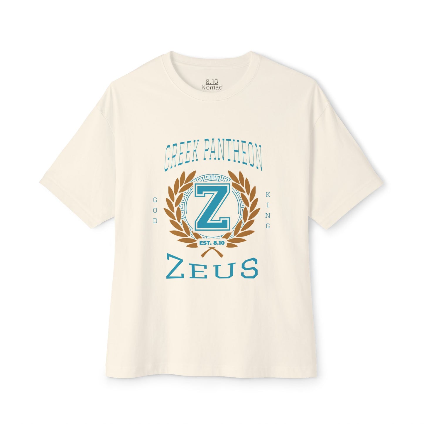 Zeus Mythology Graphic Tee — Greek Pantheon Inspired Design
