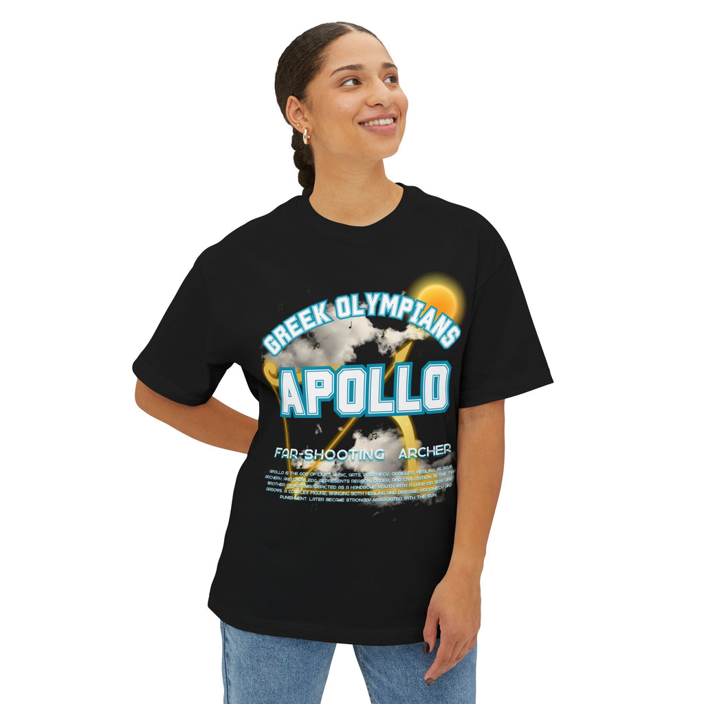 Apollo Mythology Graphic Tee — Greek Pantheon Inspired Design