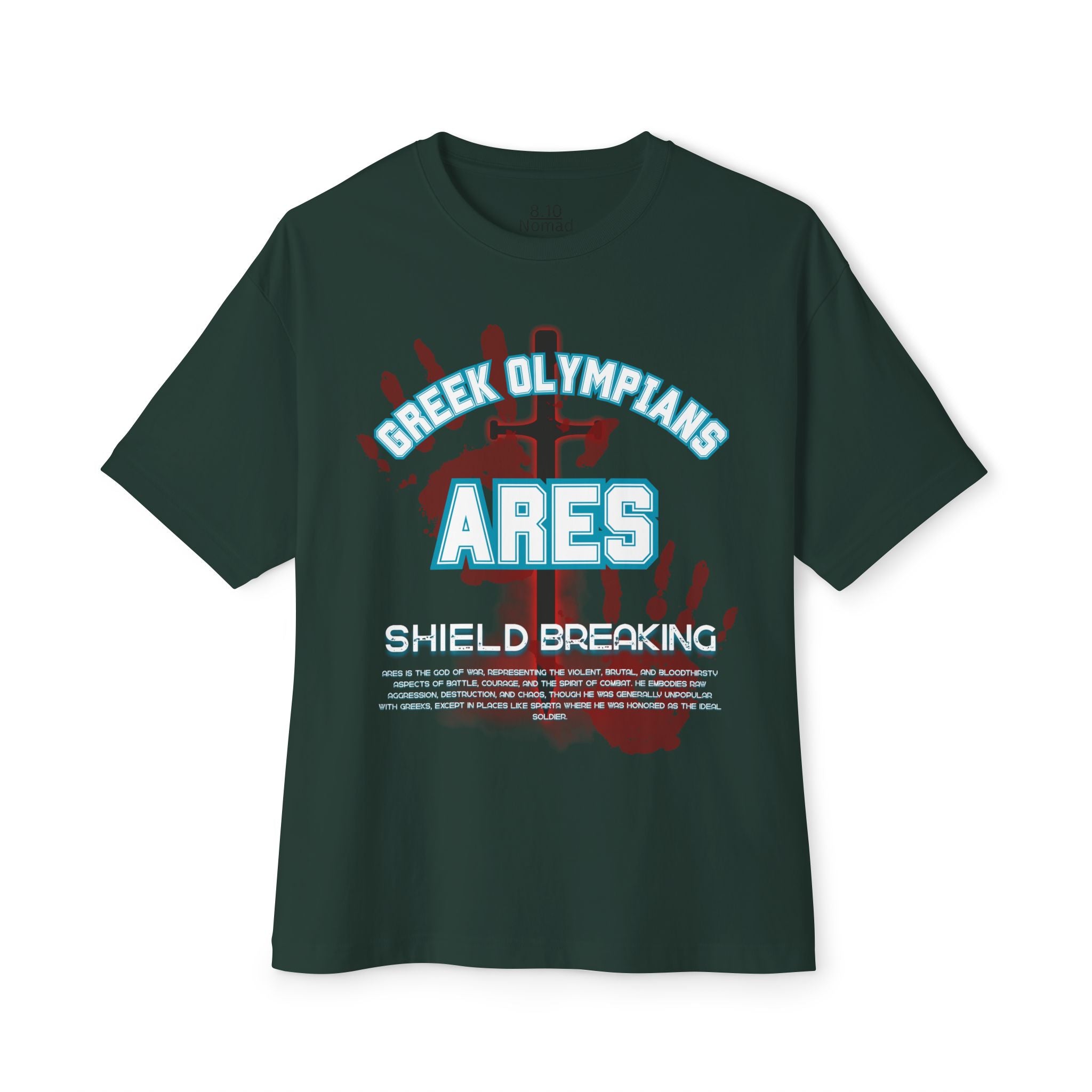 Ares Greek Mythology Tee — Pantheon-Inspired Graphic T-Shirt