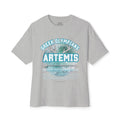 Artemis Pantheon Tee — Greek Mythology Oversized Boxy T-Shirt