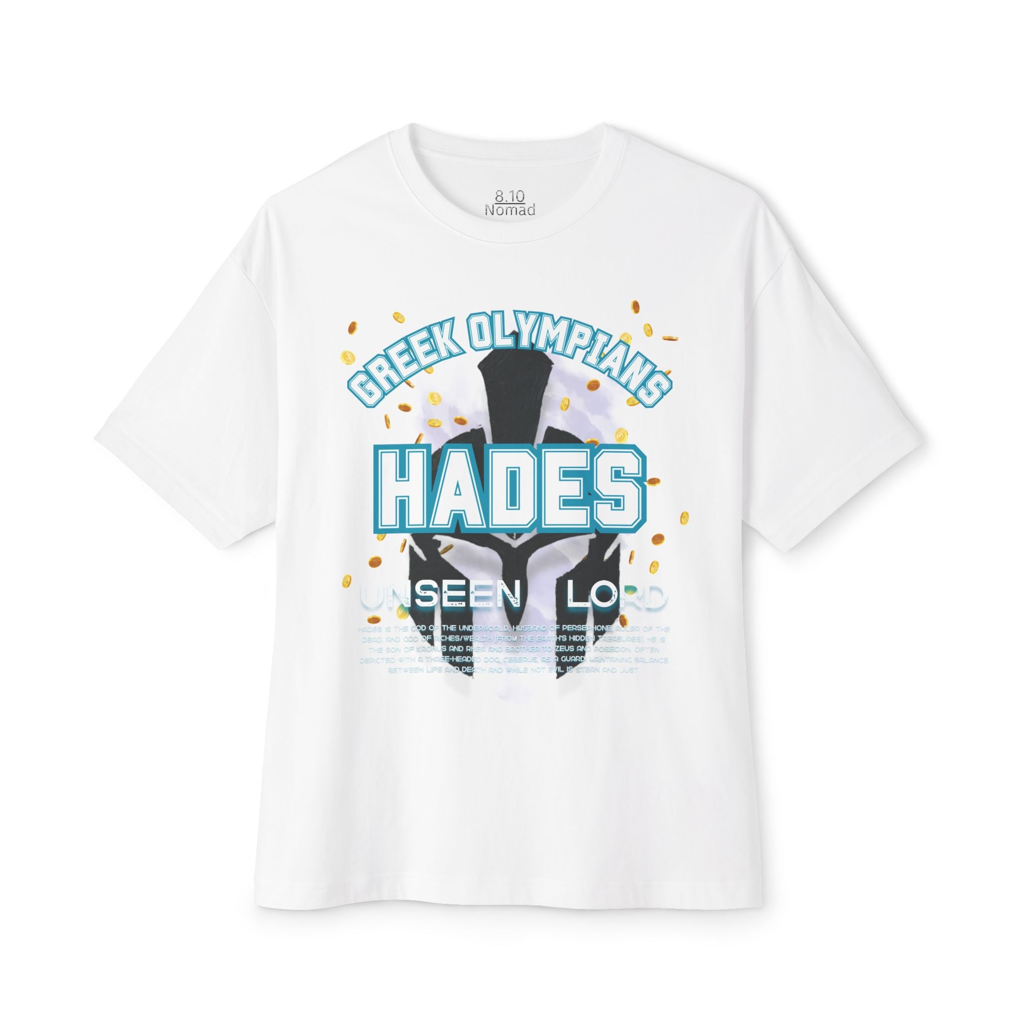 Hades Pantheon Tee — Greek Mythology Graphic T‑Shirt