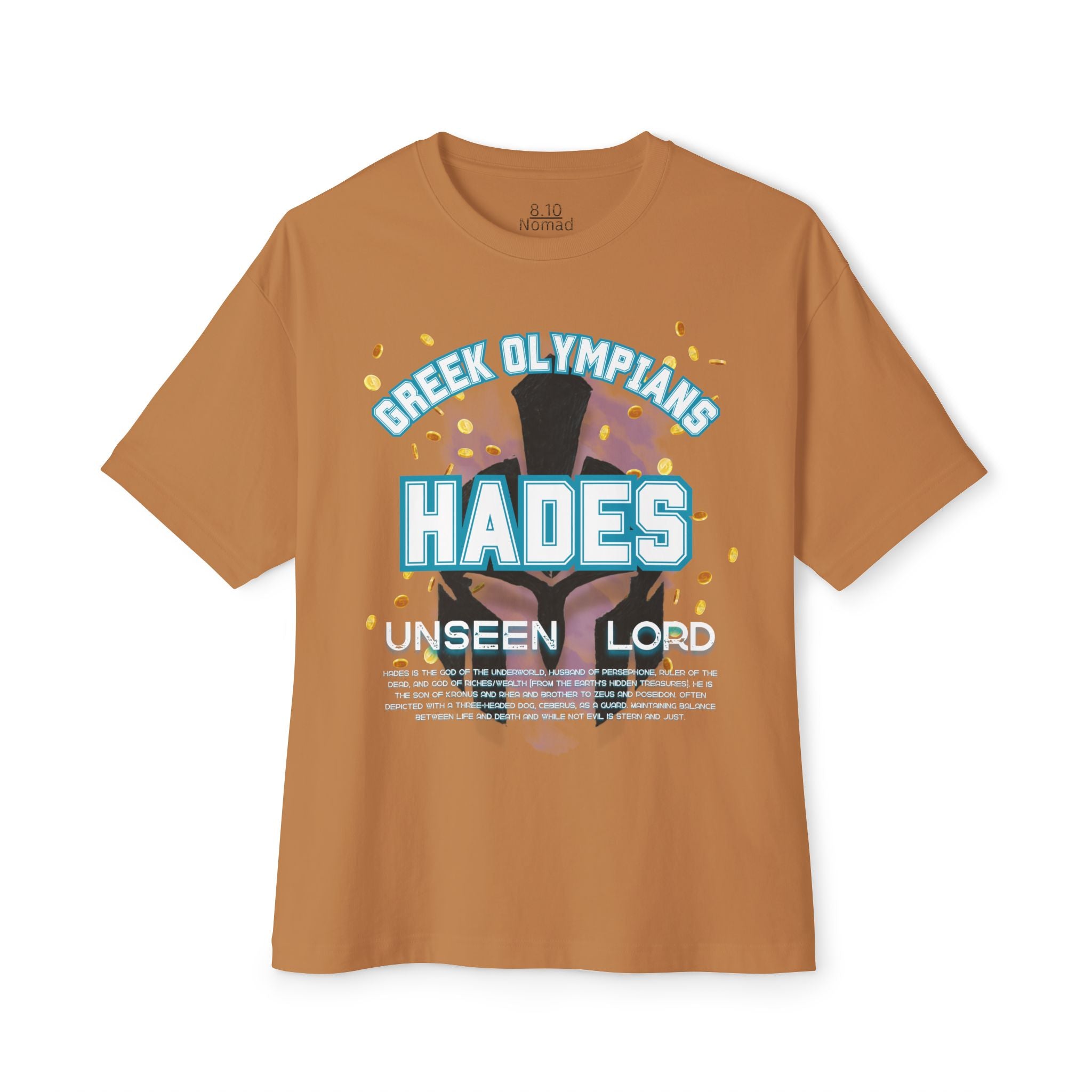 Hades Pantheon Tee — Greek Mythology Graphic T‑Shirt