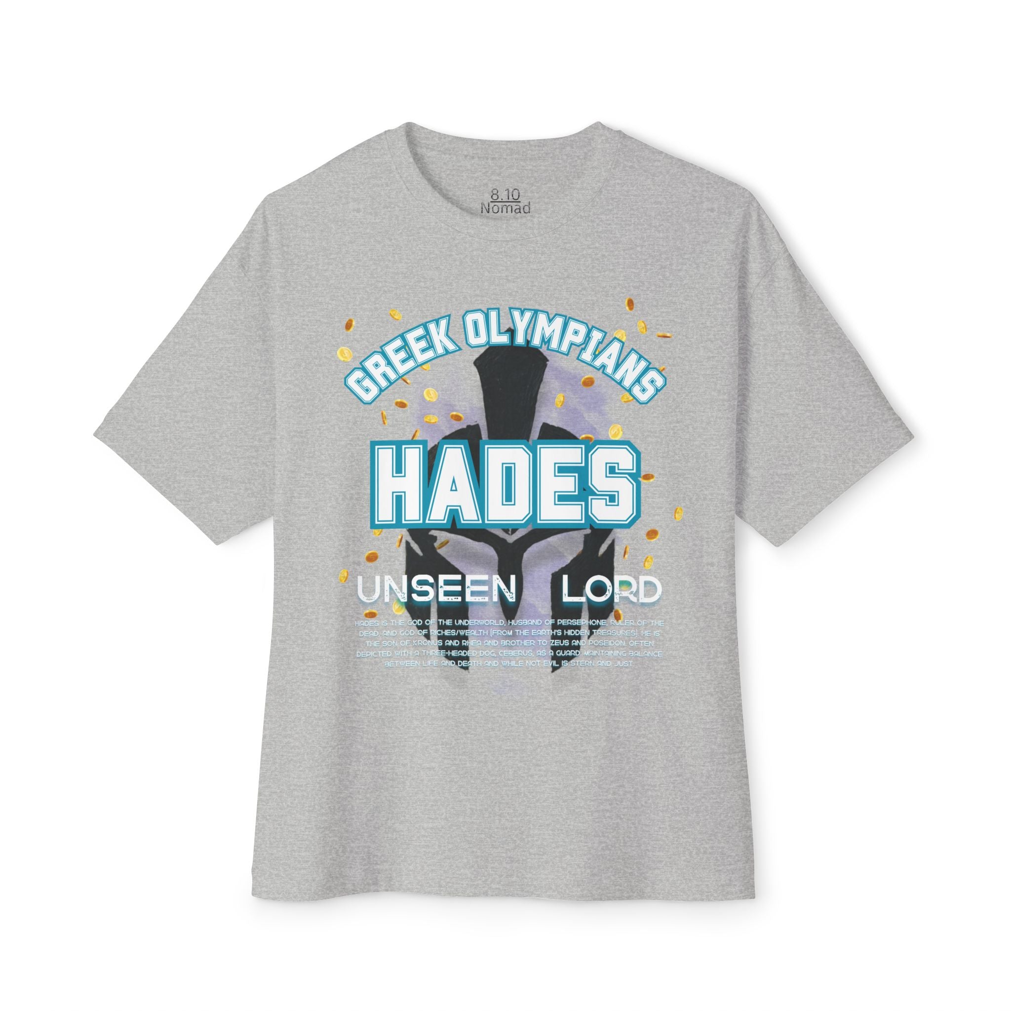 Hades Pantheon Tee — Greek Mythology Graphic T‑Shirt
