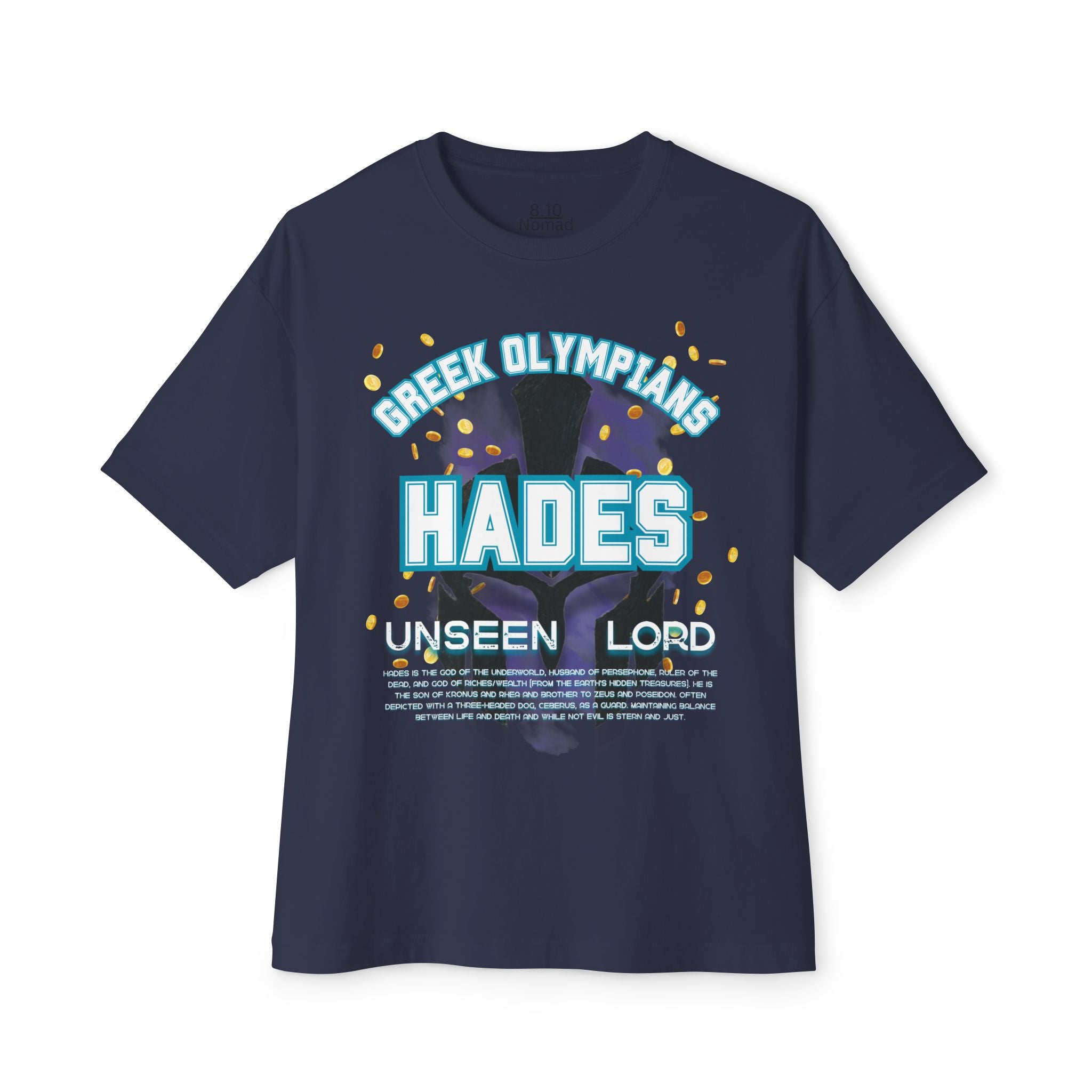 Hades Pantheon Tee — Greek Mythology Graphic T‑Shirt