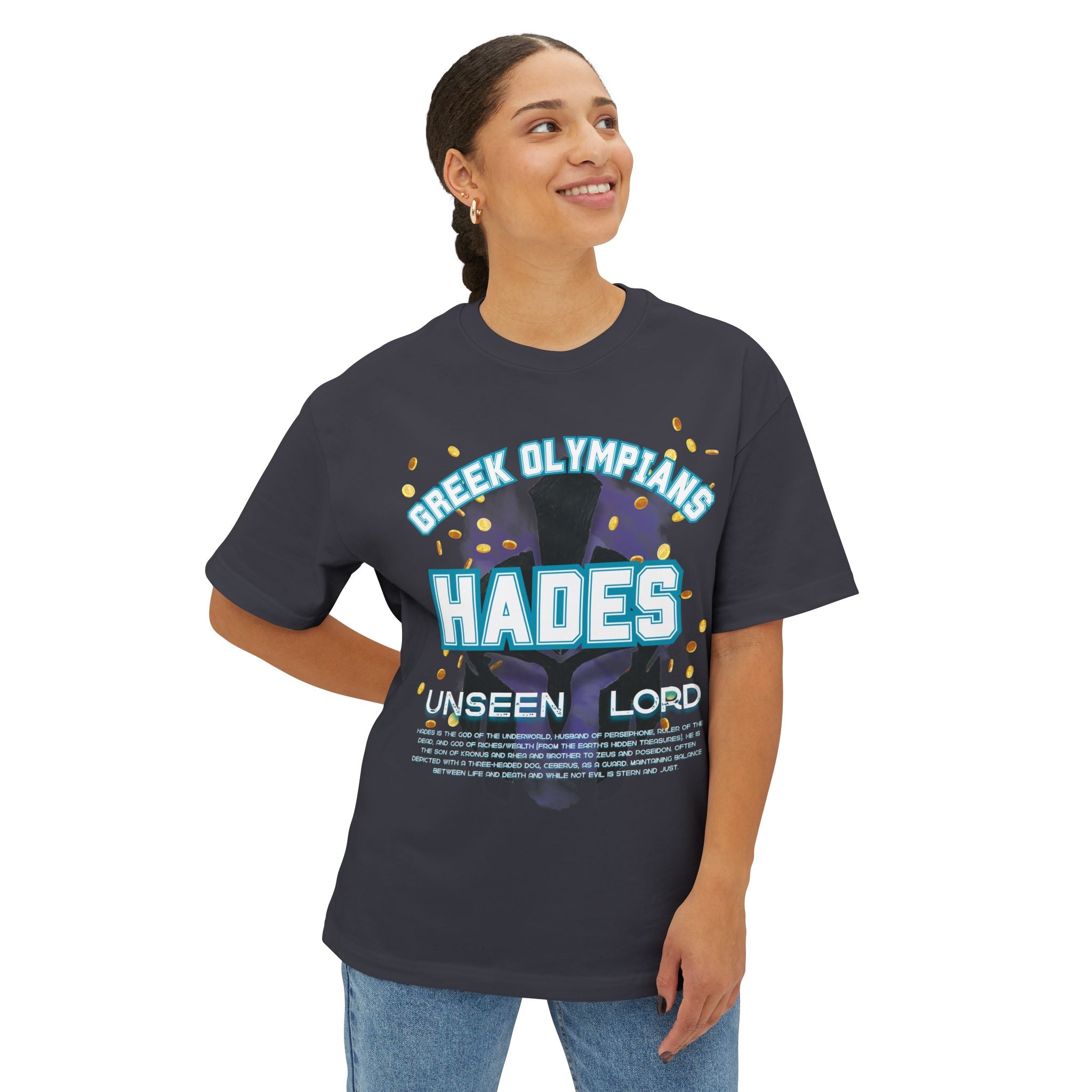 Hades Pantheon Tee — Greek Mythology Graphic T‑Shirt