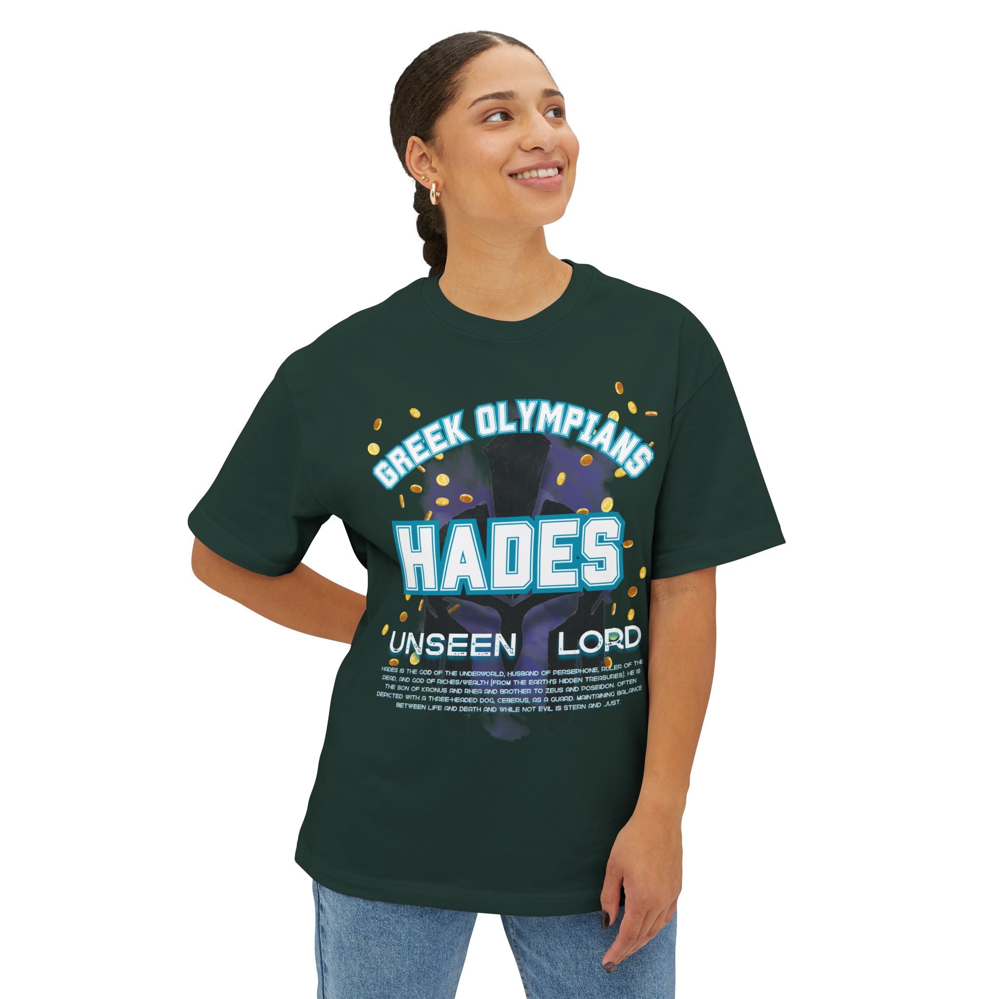 Hades Pantheon Tee — Greek Mythology Graphic T‑Shirt
