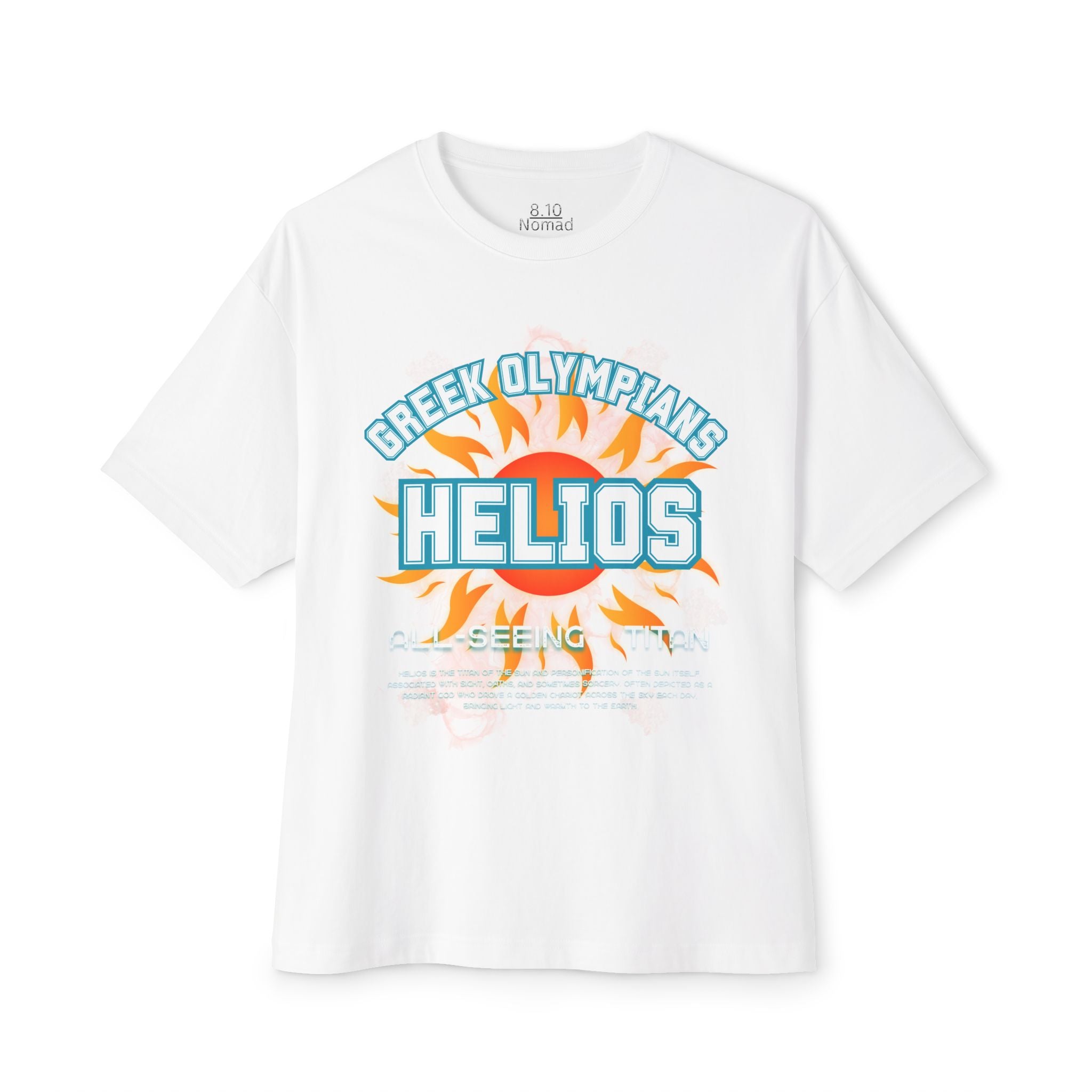 Helios Mythology Graphic Tee — Greek Pantheon Inspired Design
