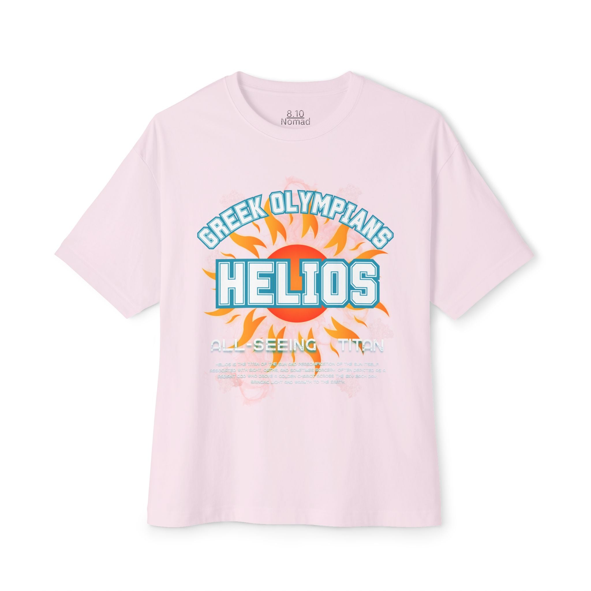 Helios Mythology Graphic Tee — Greek Pantheon Inspired Design