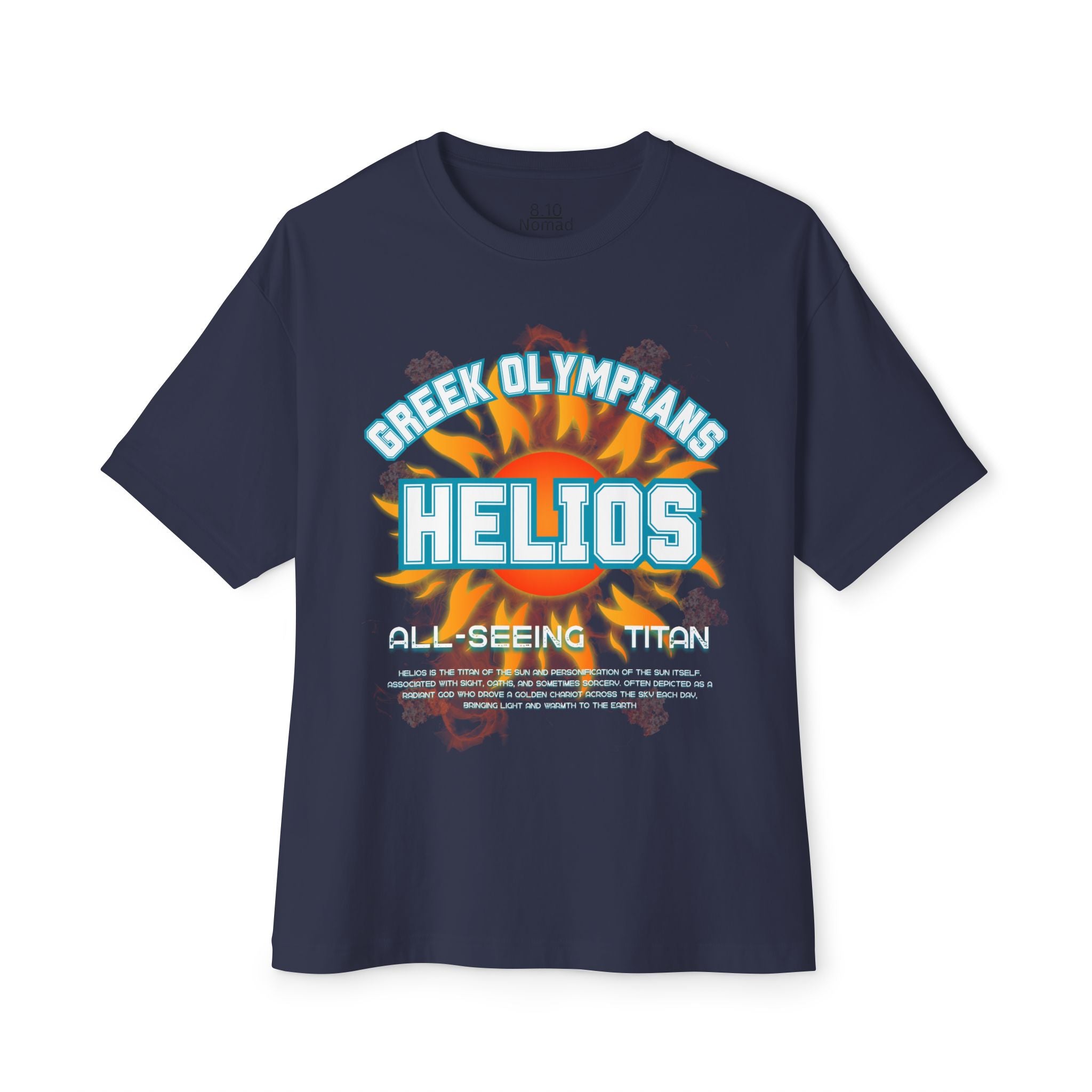 Helios Mythology Graphic Tee — Greek Pantheon Inspired Design