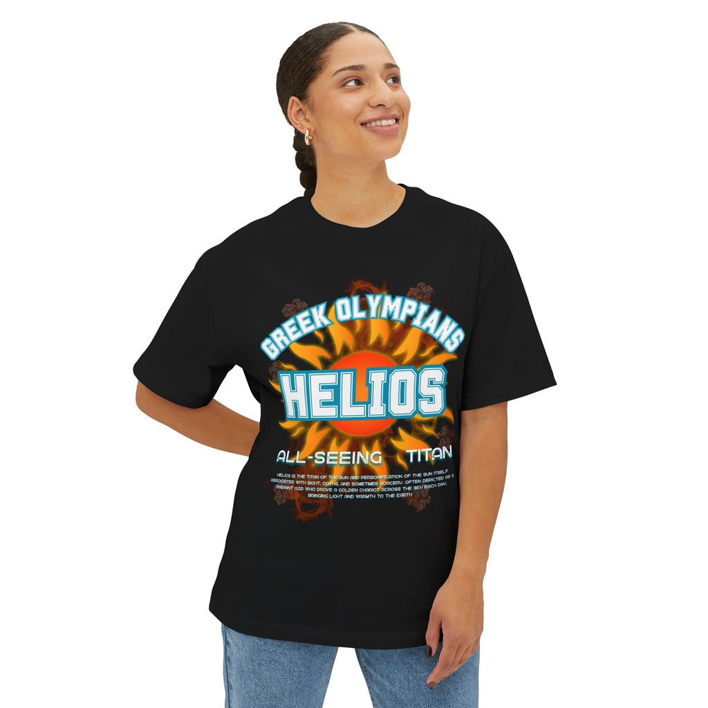 Helios Mythology Graphic Tee — Greek Pantheon Inspired Design