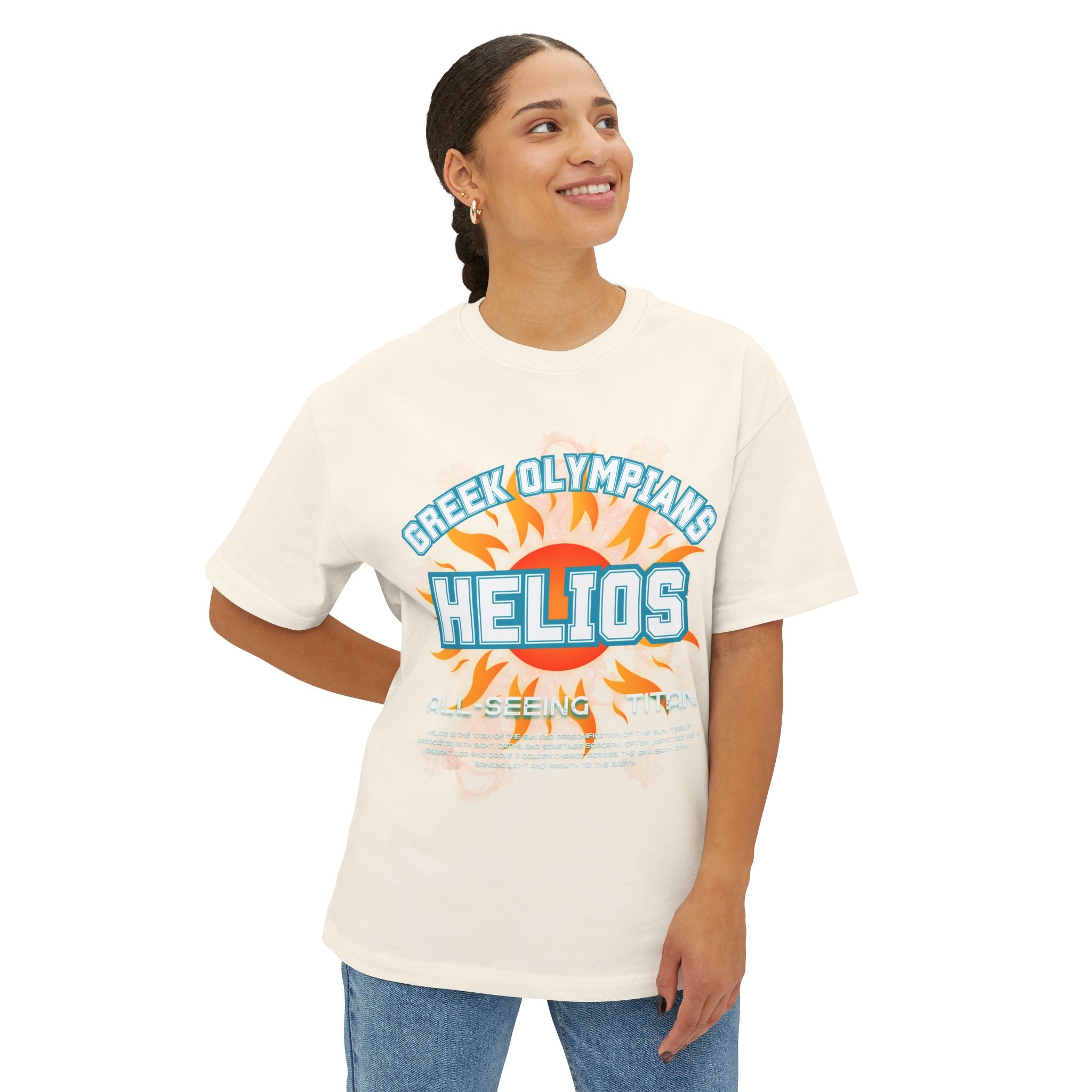 Helios Mythology Graphic Tee — Greek Pantheon Inspired Design