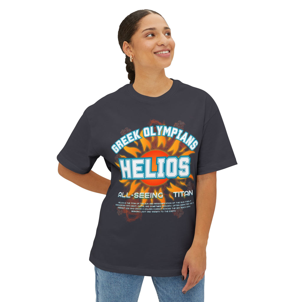 Helios Mythology Graphic Tee — Greek Pantheon Inspired Design