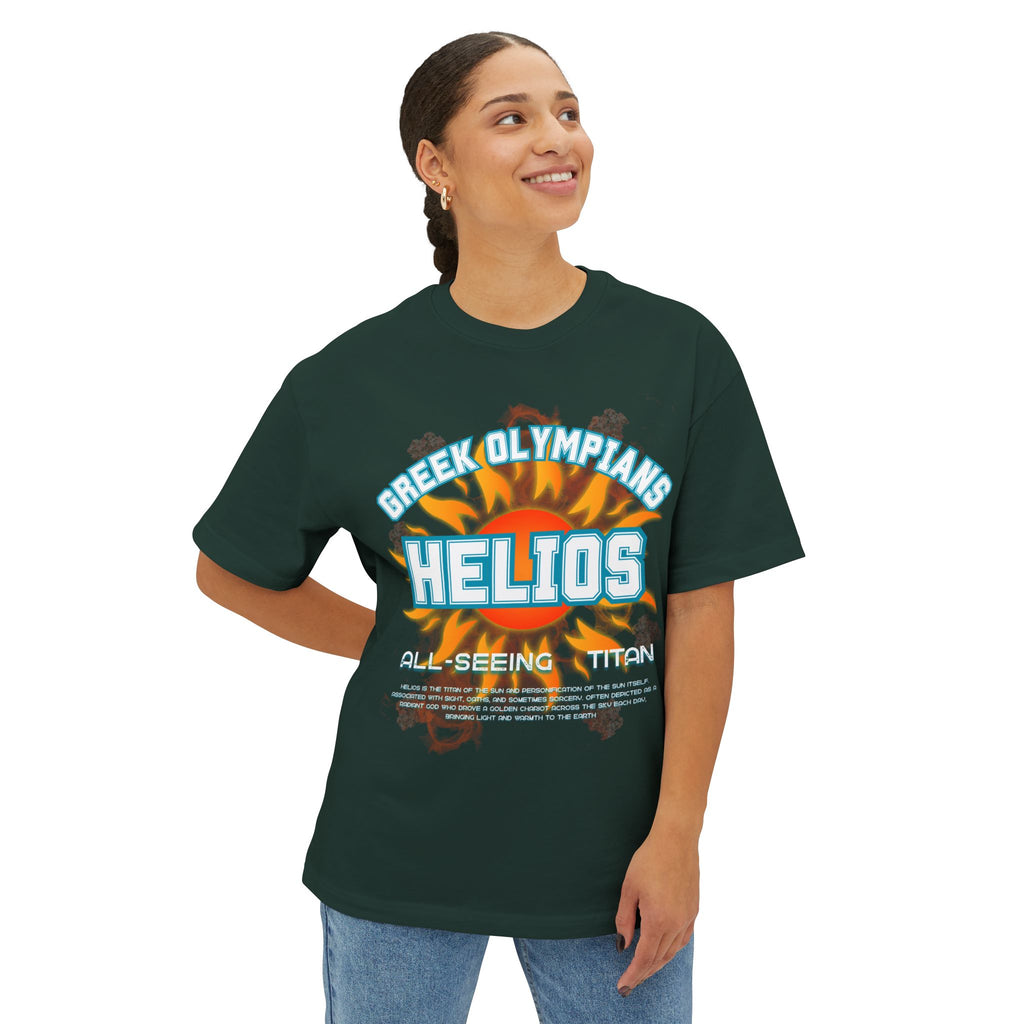 Helios Mythology Graphic Tee — Greek Pantheon Inspired Design
