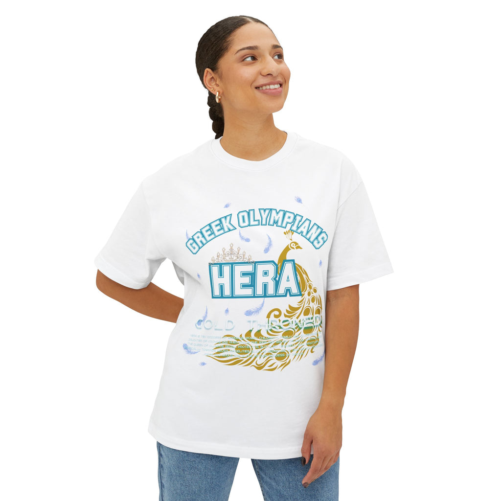 Hera Mythology Graphic Tee — Greek Pantheon Inspired Design