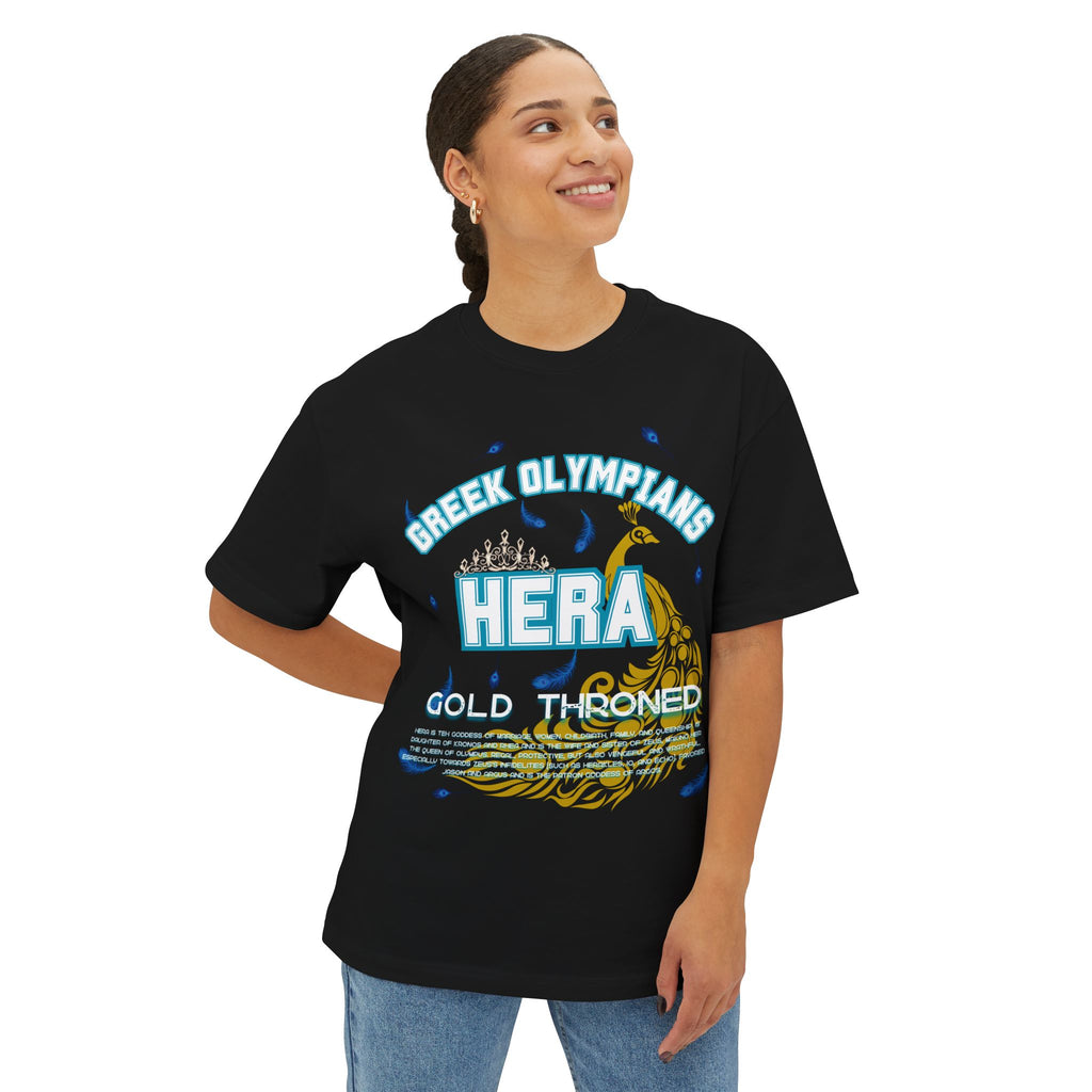 Hera Mythology Graphic Tee — Greek Pantheon Inspired Design
