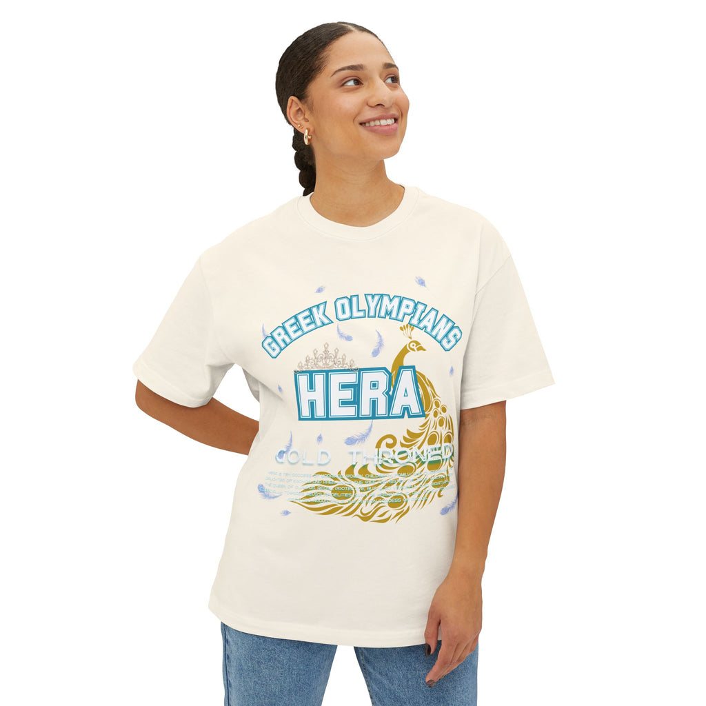 Hera Mythology Graphic Tee — Greek Pantheon Inspired Design