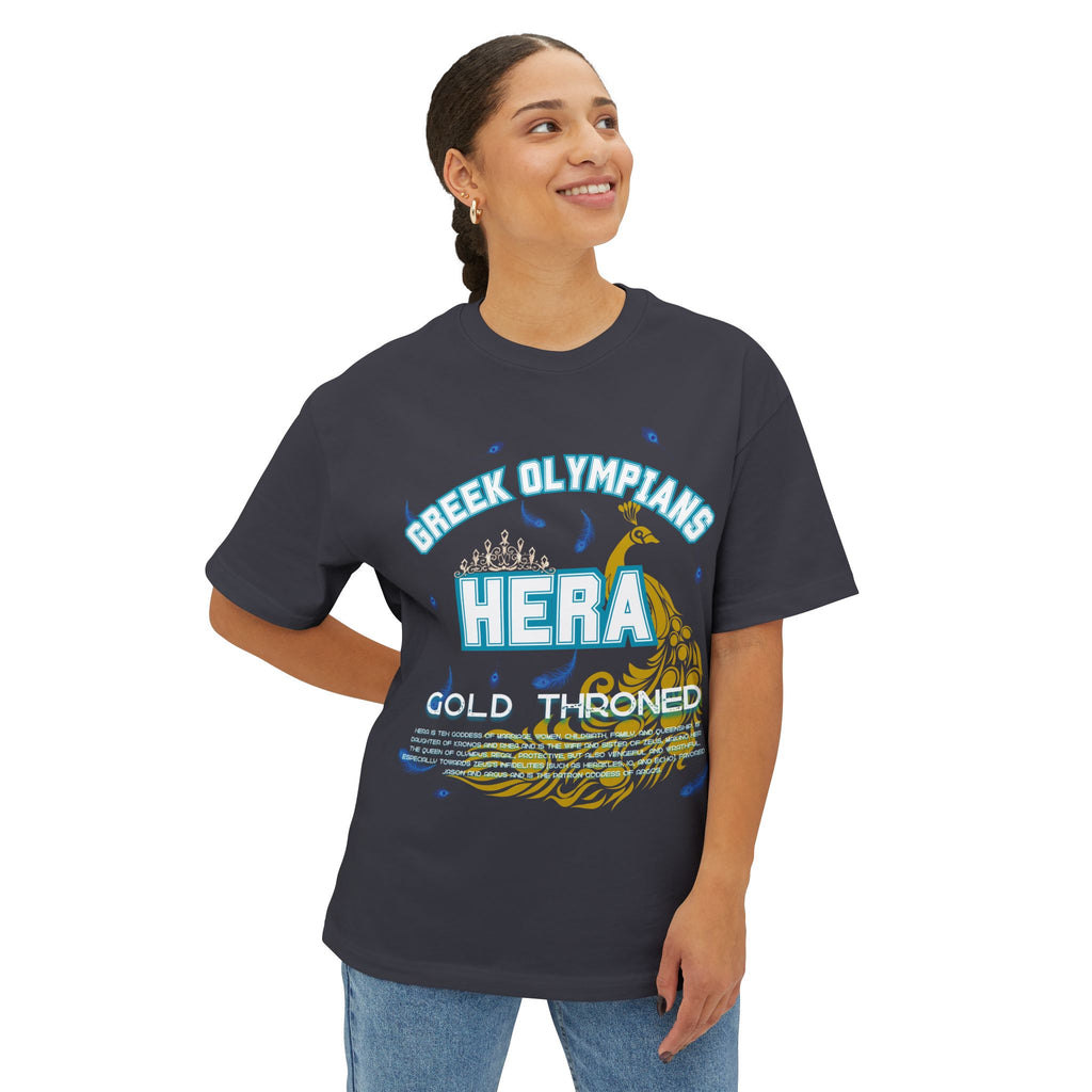 Hera Mythology Graphic Tee — Greek Pantheon Inspired Design