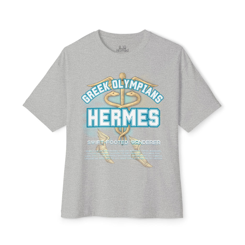 Hermes Mythology Graphic Tee — Greek Pantheon Inspired Design