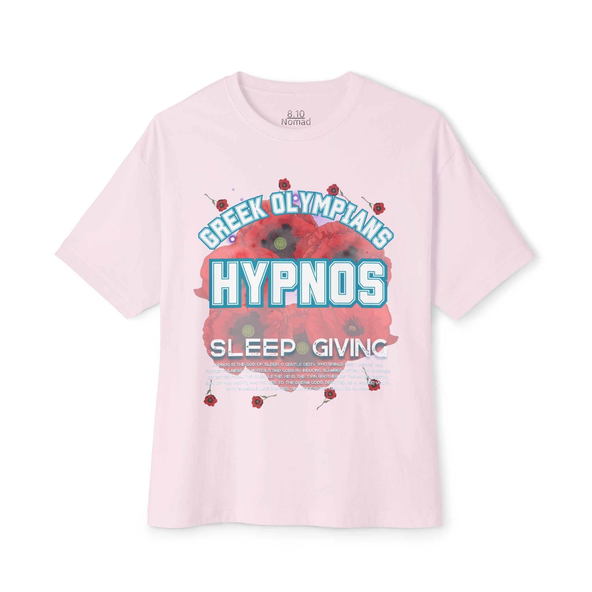 Hypnos Mythology Graphic Tee — Greek Pantheon Inspired Design