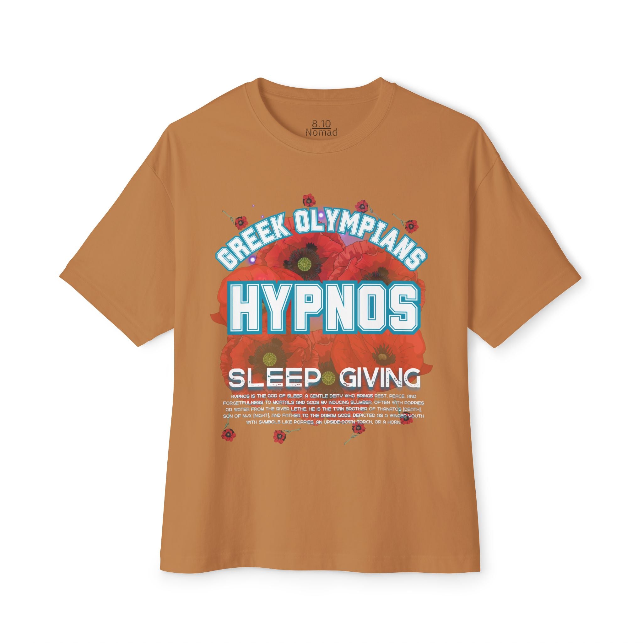 Hypnos Mythology Graphic Tee — Greek Pantheon Inspired Design
