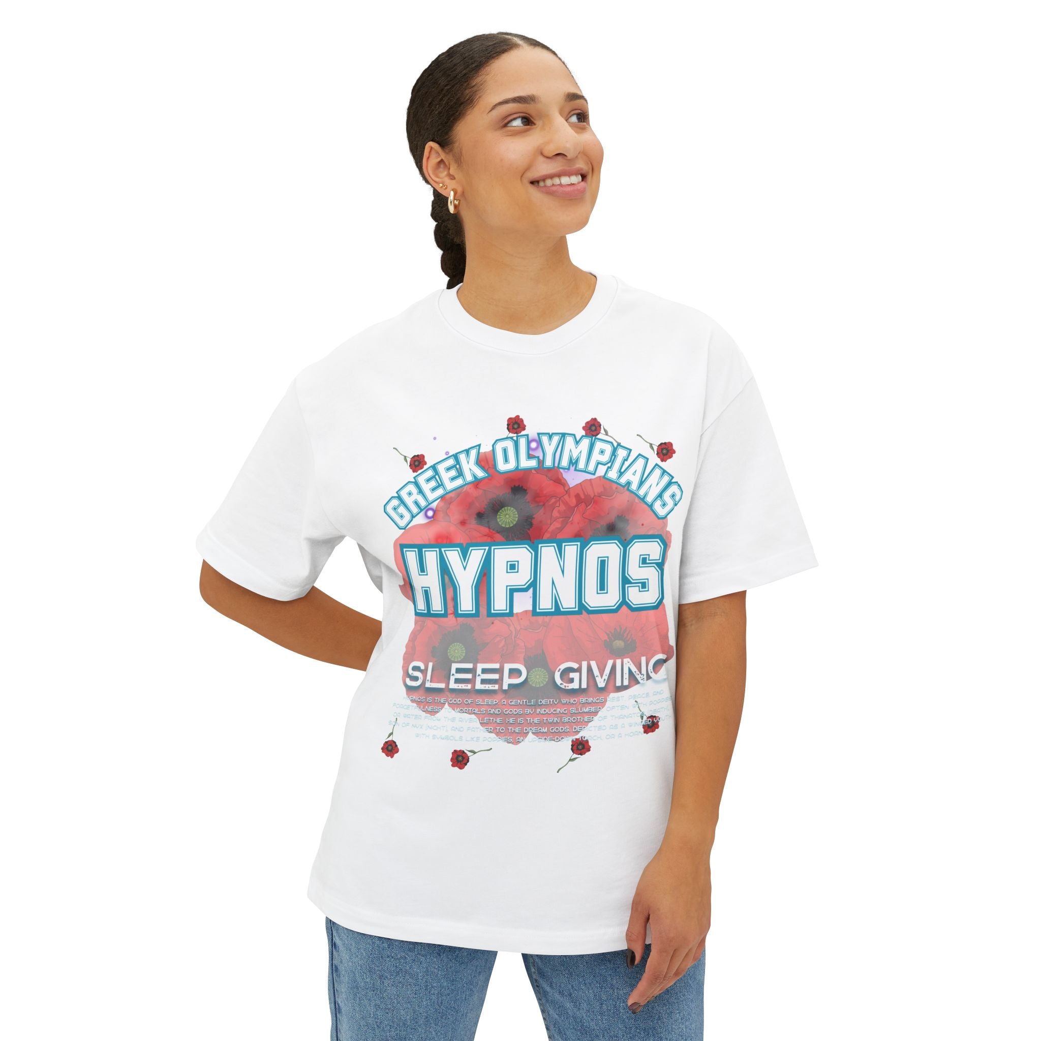 Hypnos Mythology Graphic Tee — Greek Pantheon Inspired Design