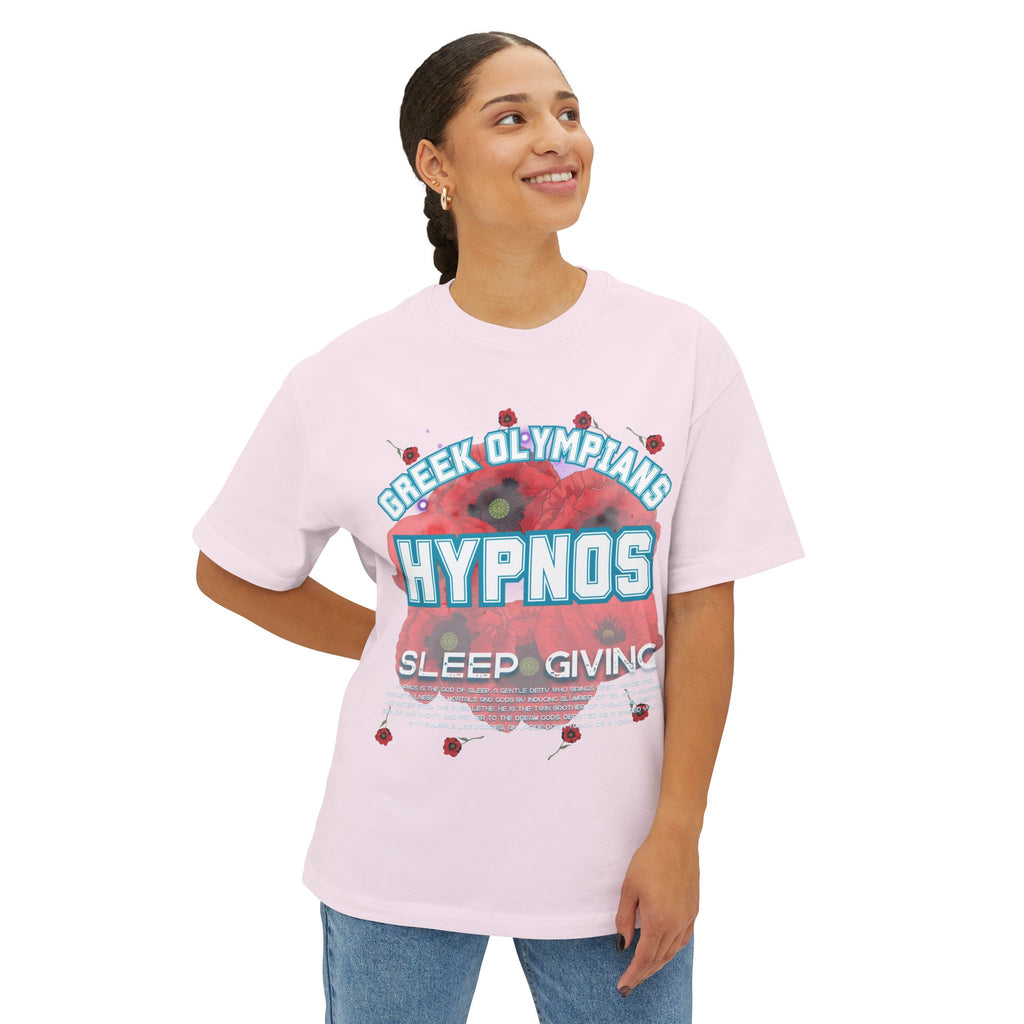 Hypnos Mythology Graphic Tee — Greek Pantheon Inspired Design
