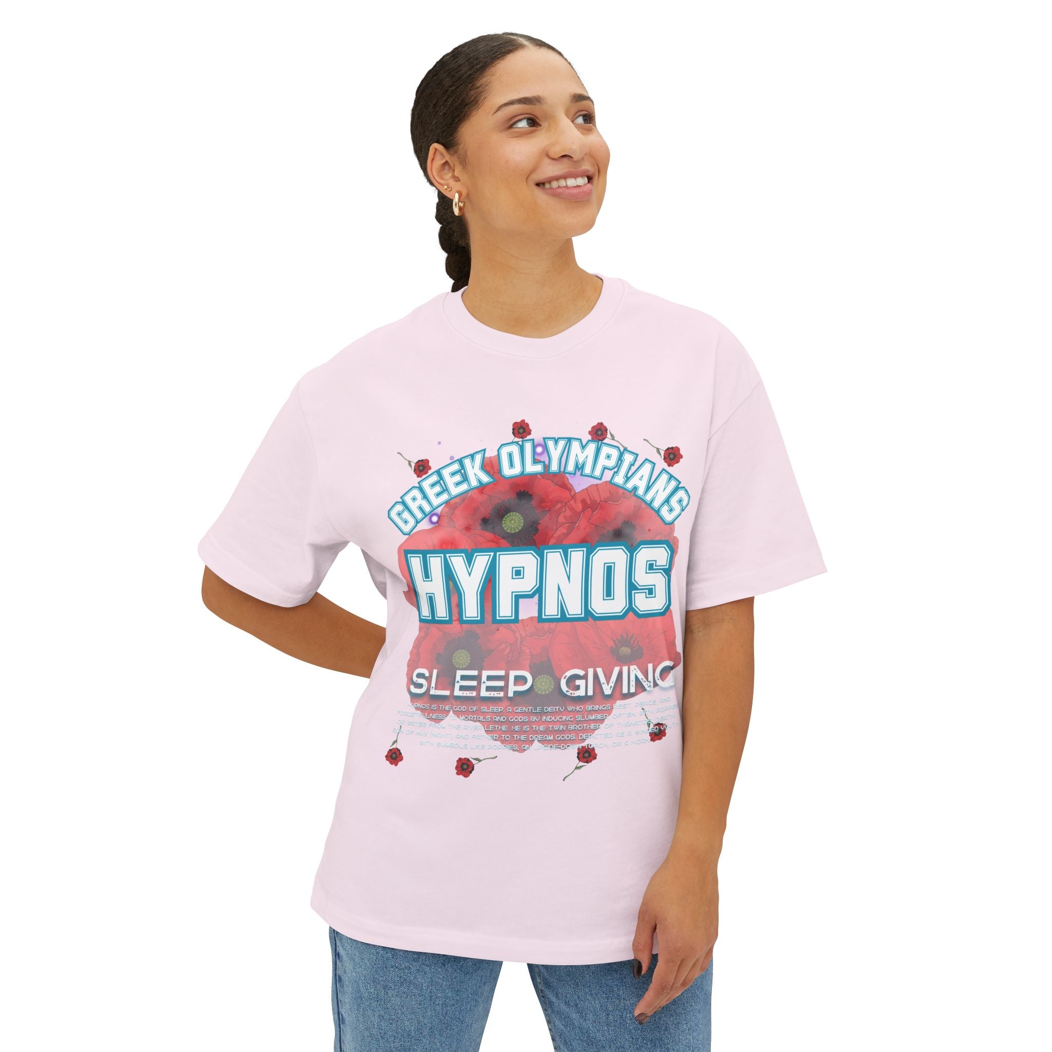 Hypnos Mythology Graphic Tee — Greek Pantheon Inspired Design