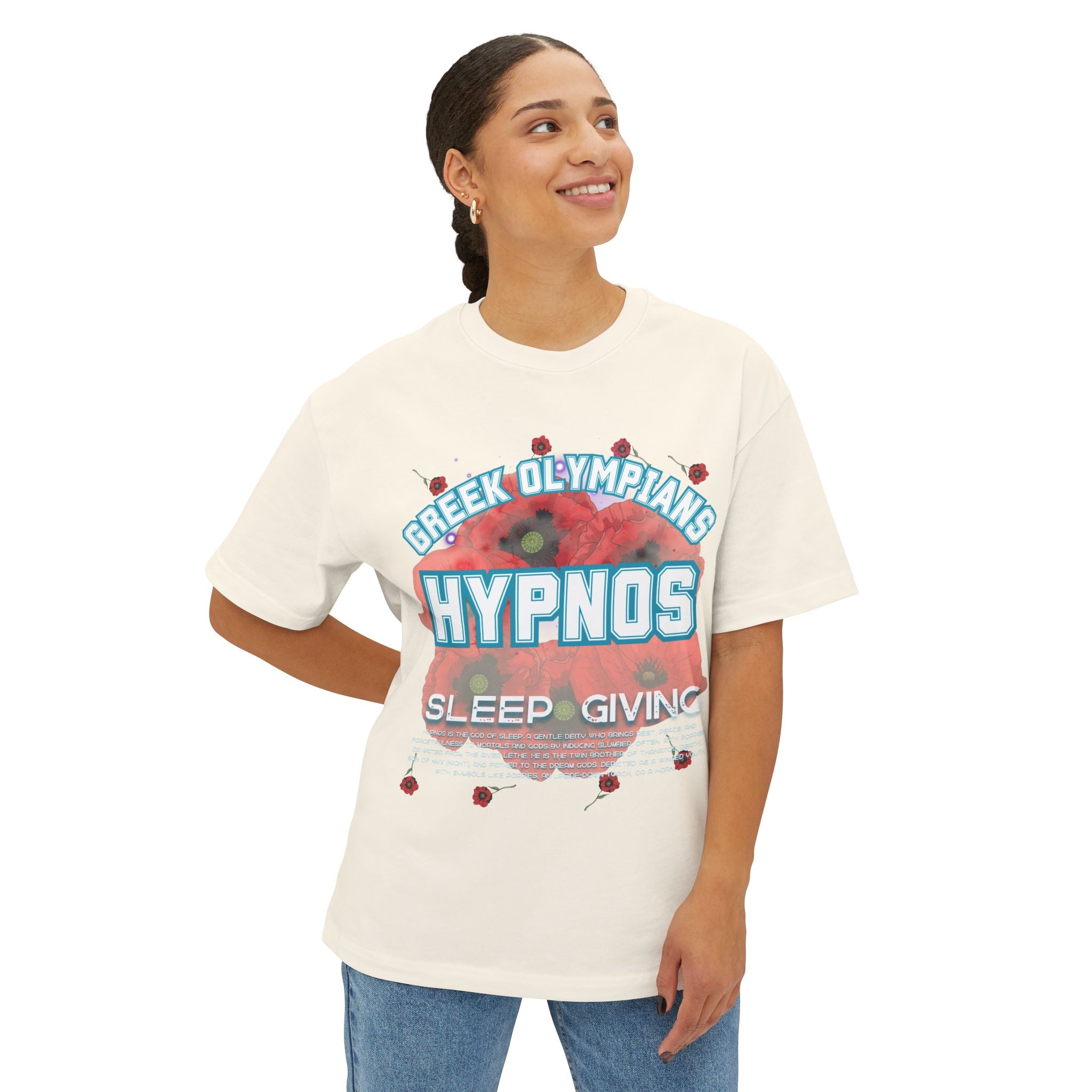 Hypnos Mythology Graphic Tee — Greek Pantheon Inspired Design