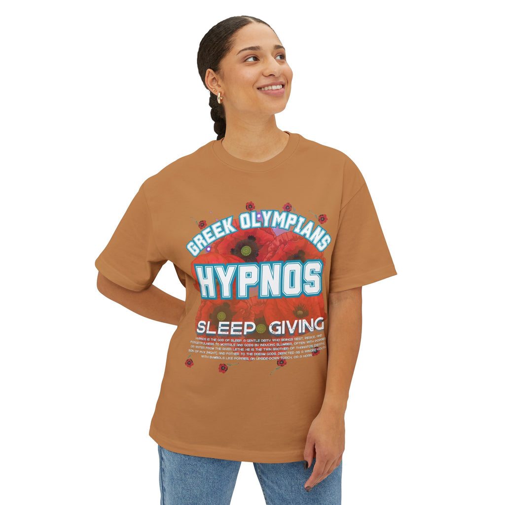 Hypnos Mythology Graphic Tee — Greek Pantheon Inspired Design