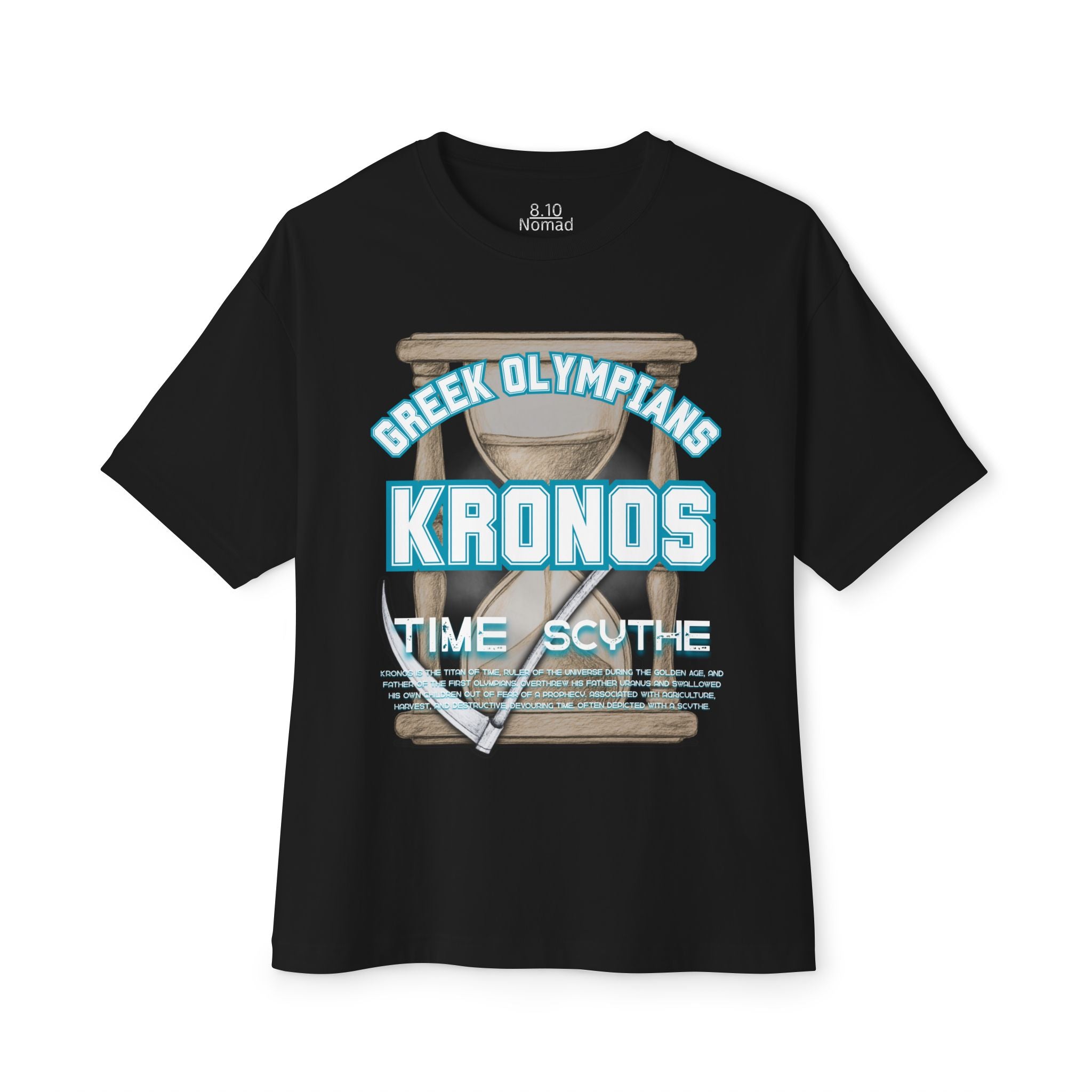 Kronos Mythology Graphic Tee — Greek Pantheon Inspired Design