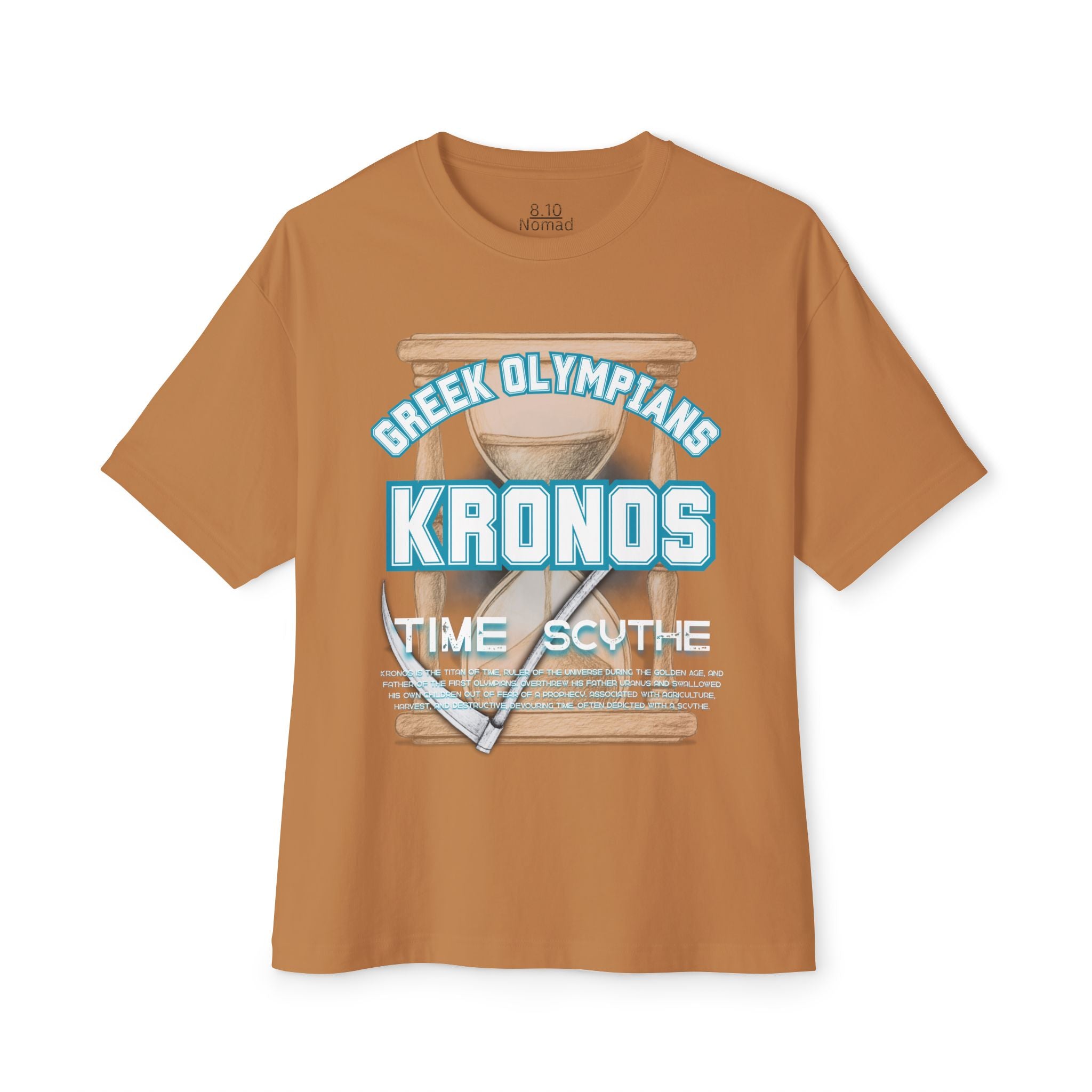 Kronos Mythology Graphic Tee — Greek Pantheon Inspired Design