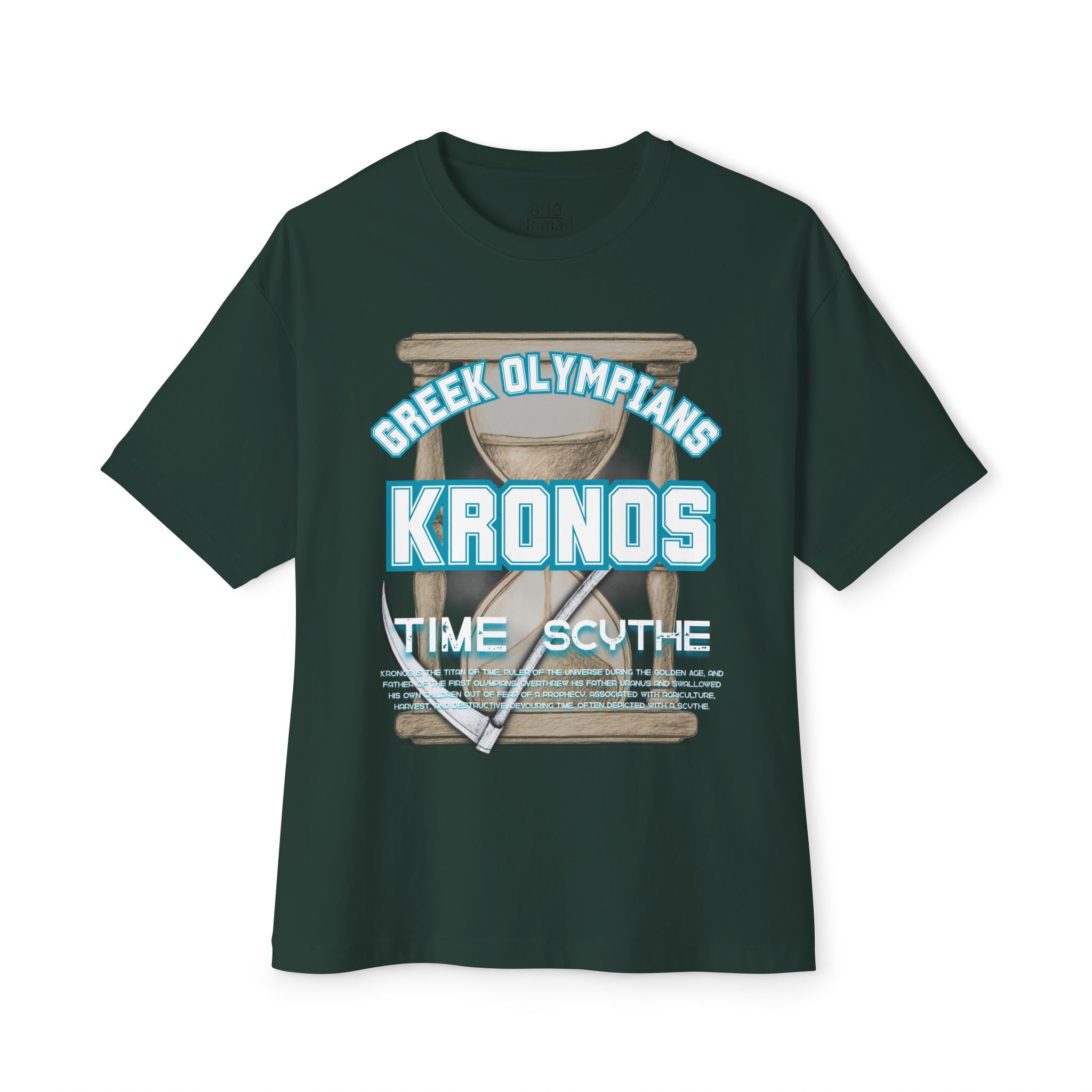 Kronos Mythology Graphic Tee — Greek Pantheon Inspired Design