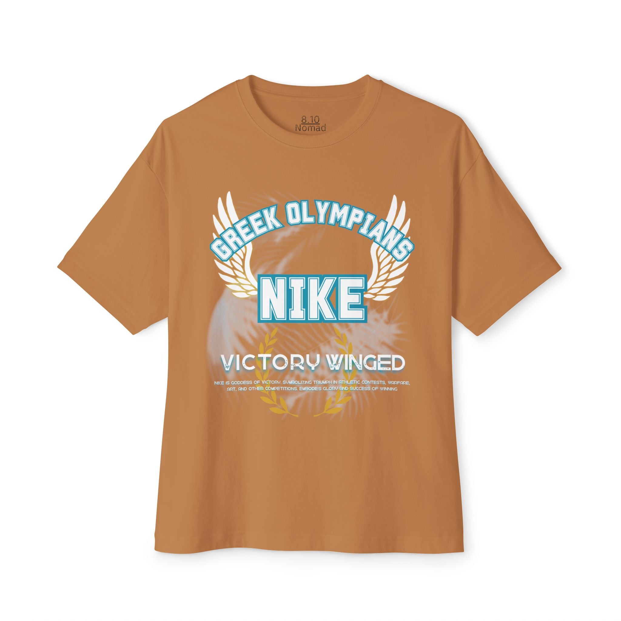 Nike Mythology Graphic Tee — Greek Pantheon Inspired Design