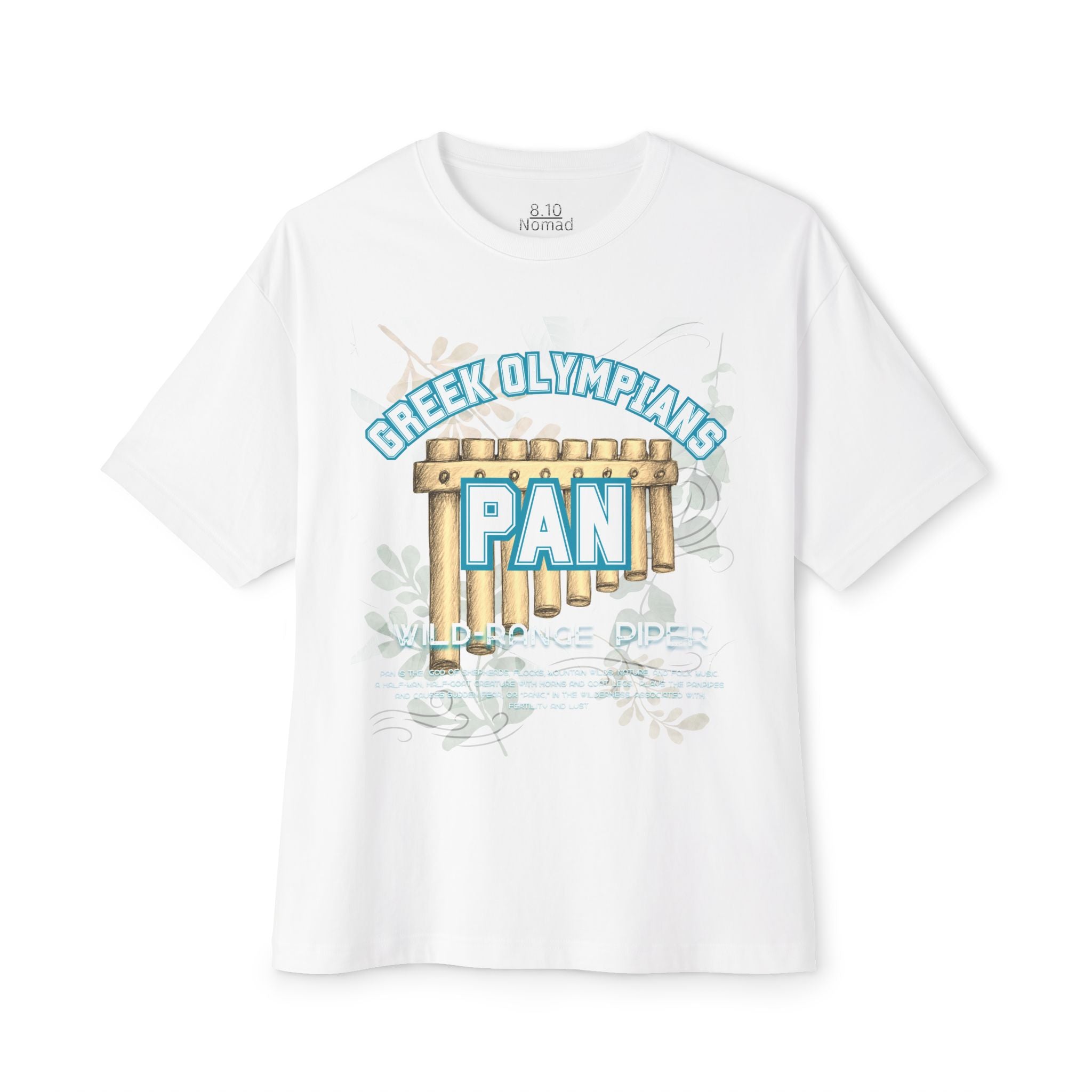 Pan Mythology Graphic Tee — Greek Pantheon Inspired Design