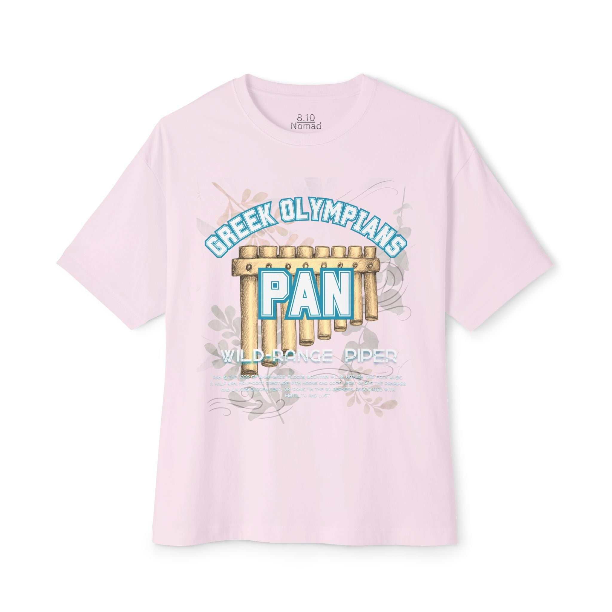 Pan Mythology Graphic Tee — Greek Pantheon Inspired Design