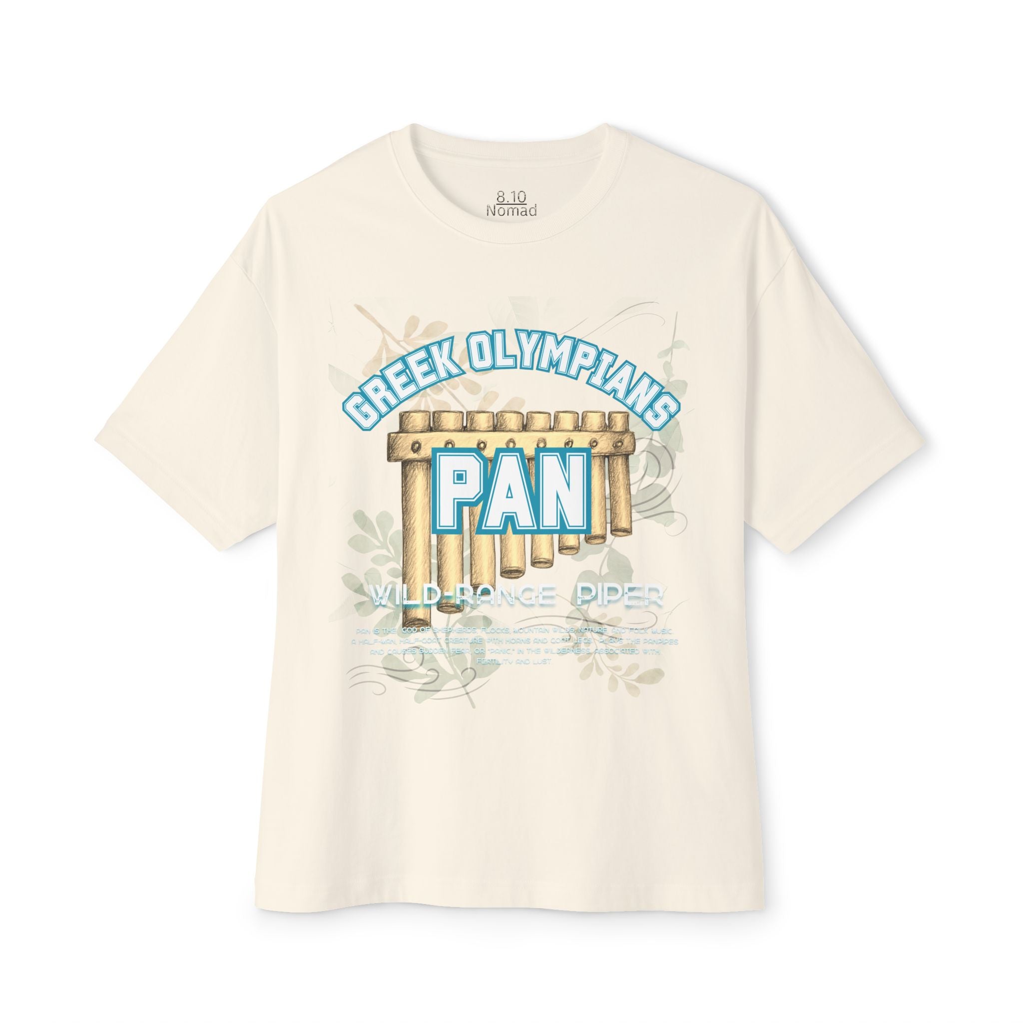 Pan Mythology Graphic Tee — Greek Pantheon Inspired Design