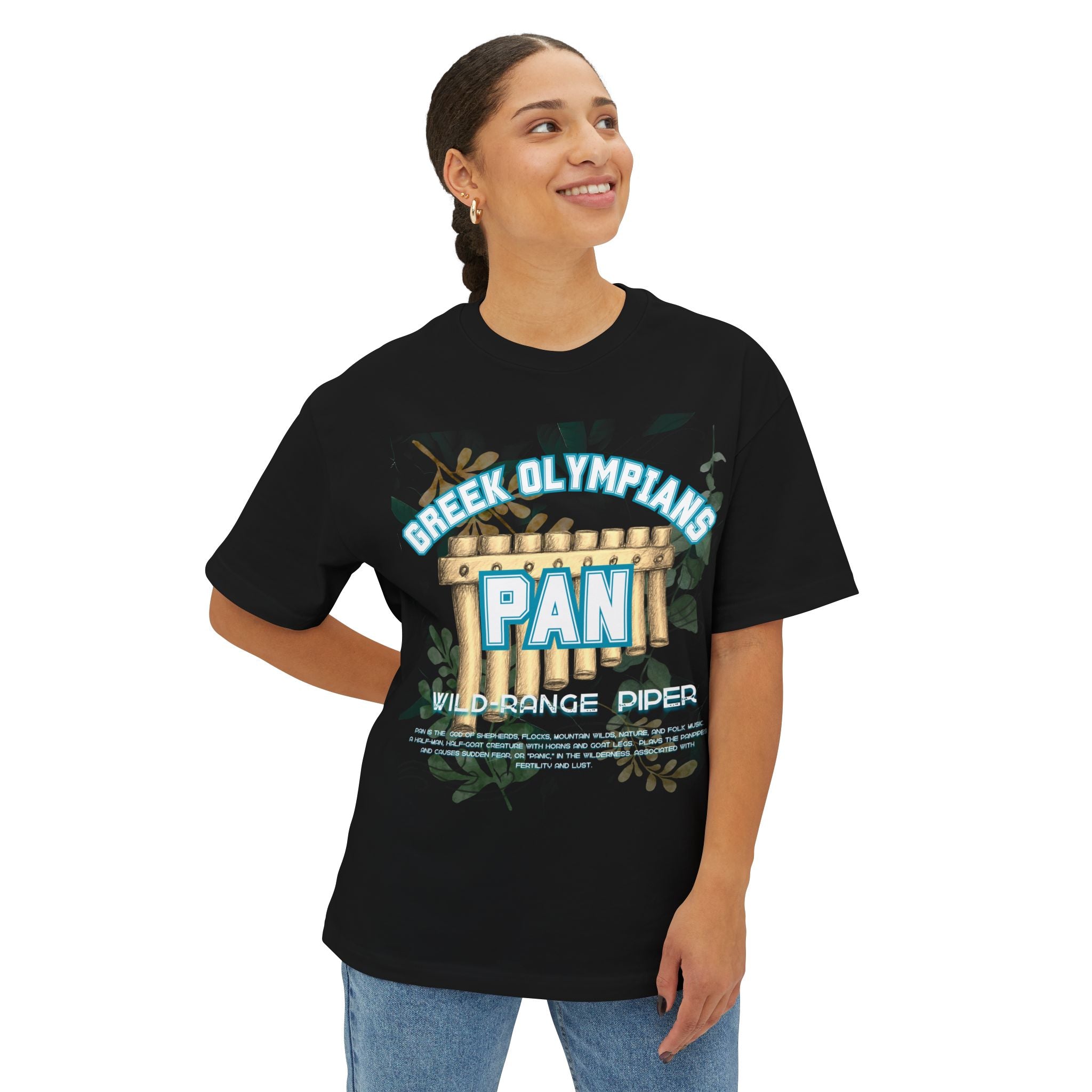 Pan Mythology Graphic Tee — Greek Pantheon Inspired Design