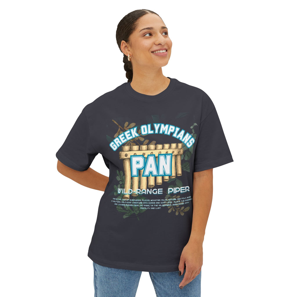 Pan Mythology Graphic Tee — Greek Pantheon Inspired Design