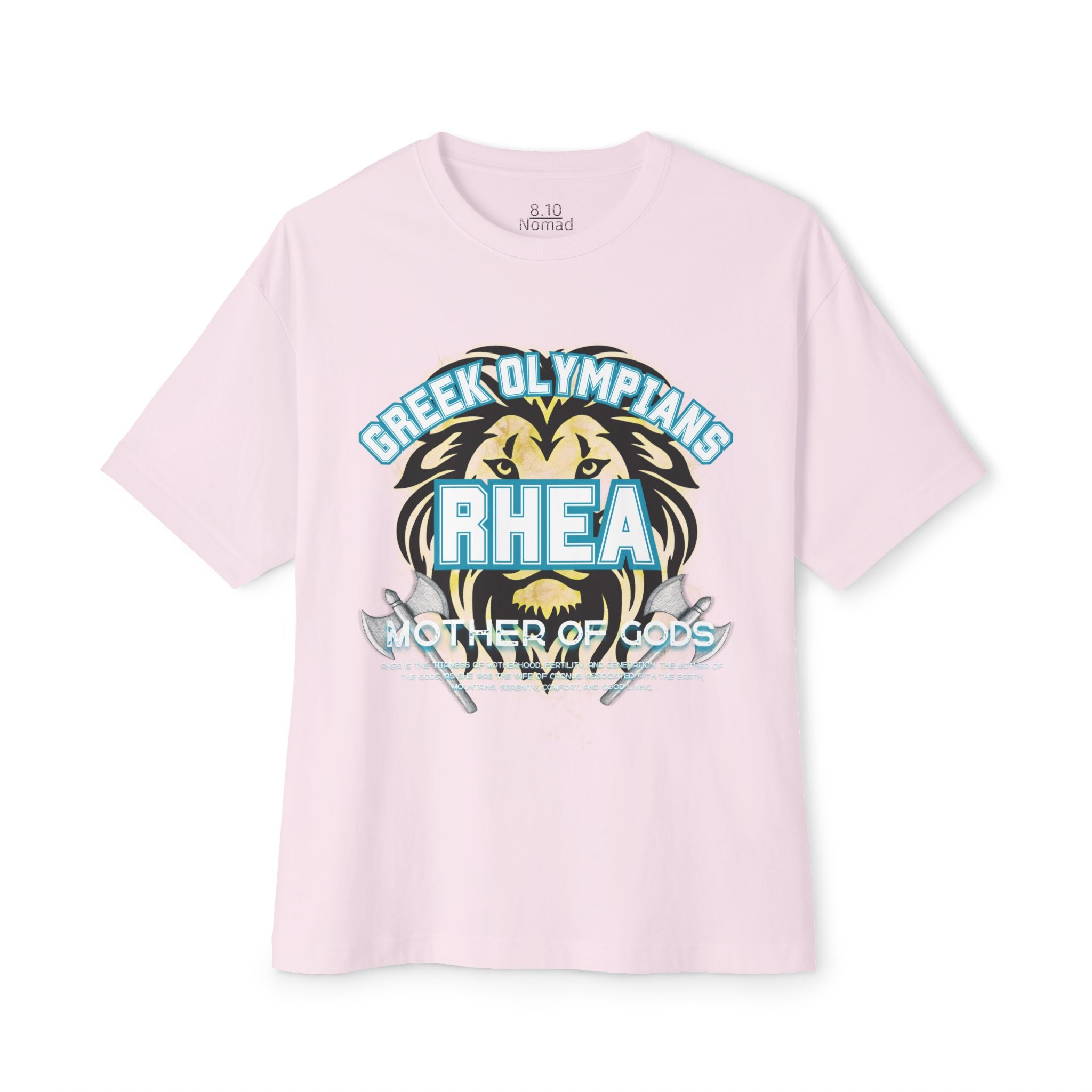 Rhea Mythology Graphic Tee — Greek Pantheon Inspired Design