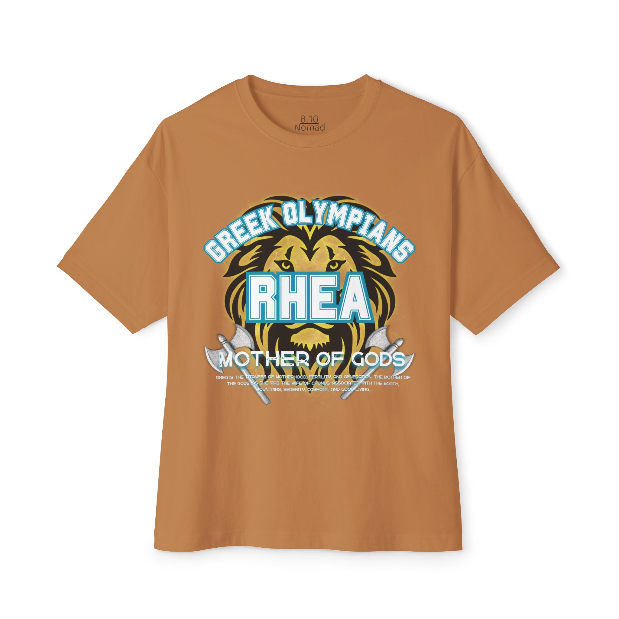 Rhea Mythology Graphic Tee — Greek Pantheon Inspired Design